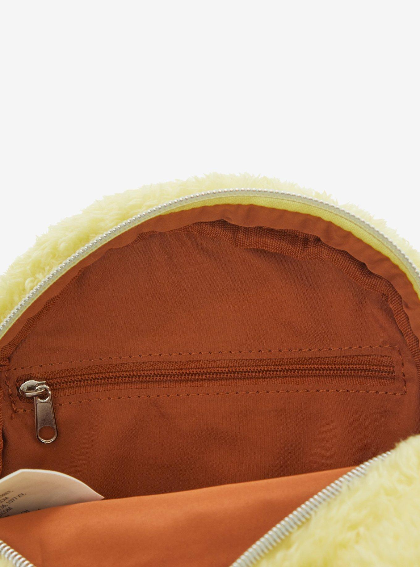 Loungefly Pompompurin Fuzzy Crossbody Bag, , alternate