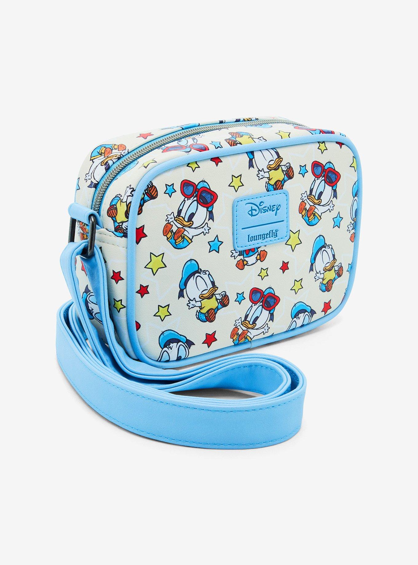 Loungefly Disney Baby Donald Duck Stars Camera Crossbody Bag