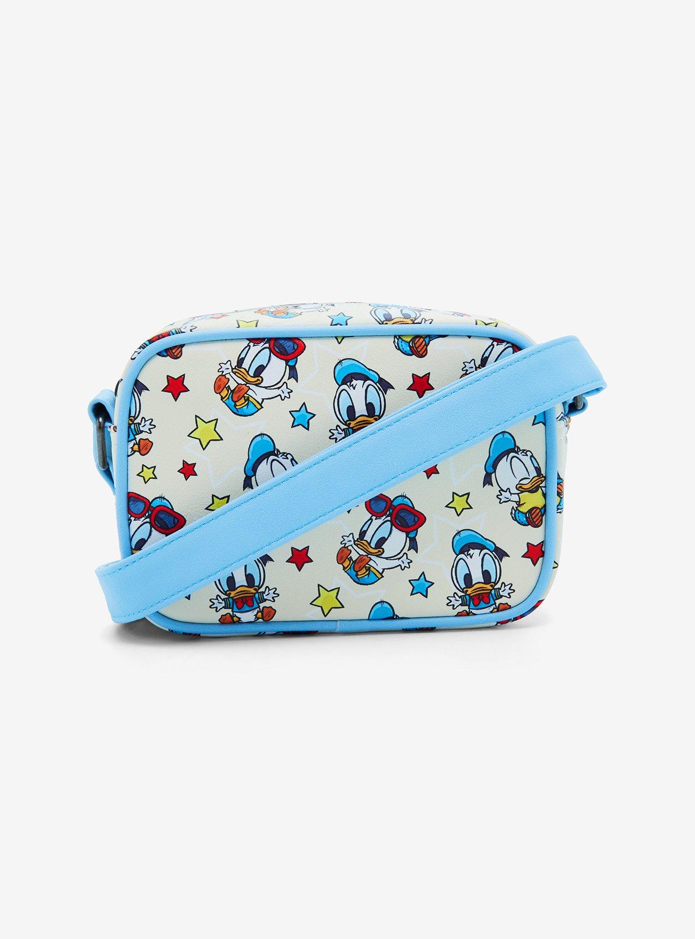 Loungefly Disney Baby Donald Duck Stars Camera Crossbody Bag