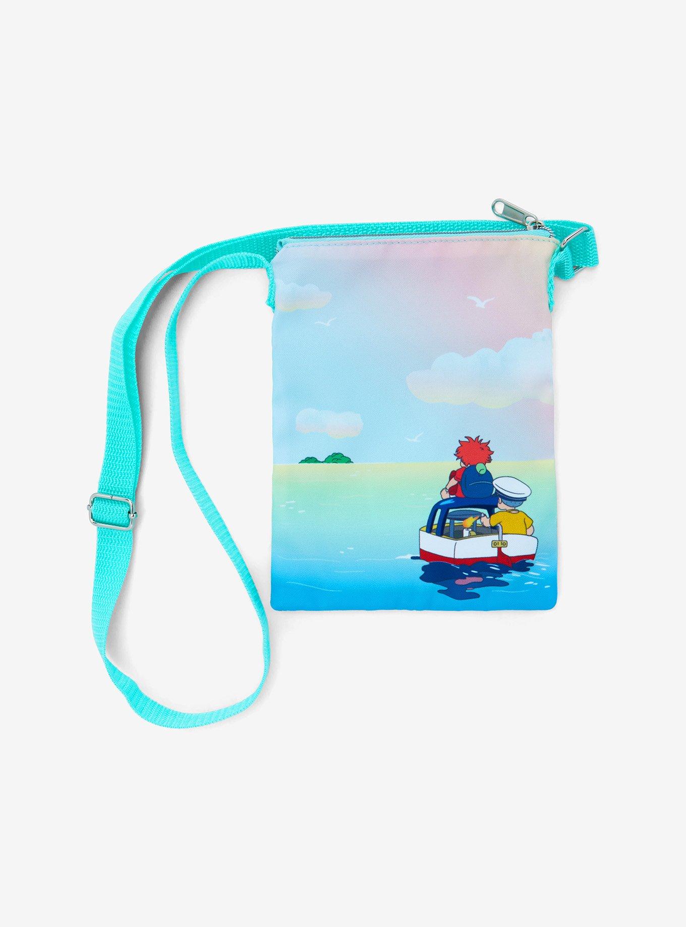 Studio Ghibli® Ponyo Boat Passport Crossbody Bag, , alternate