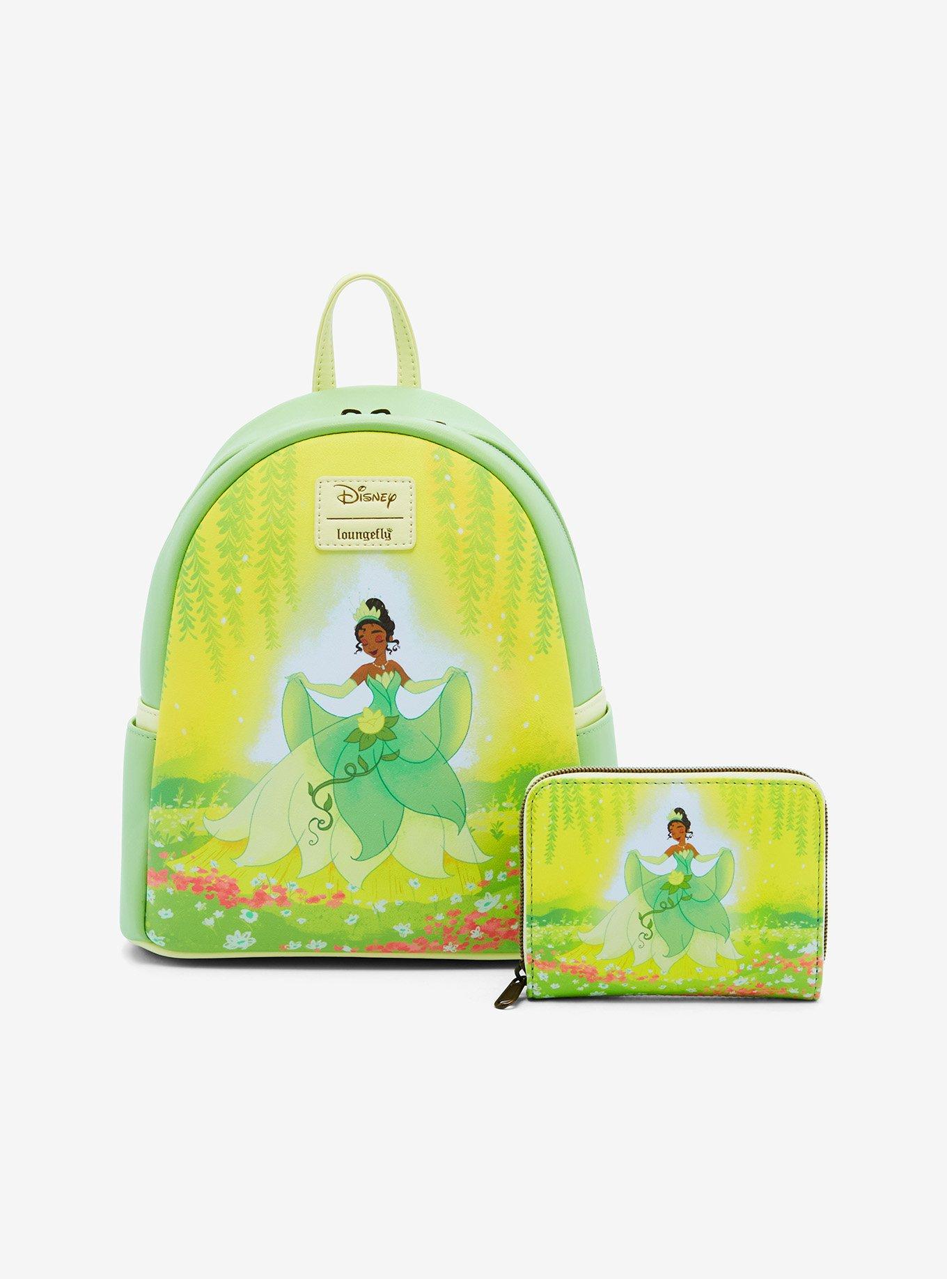 Loungefly Disney The Princess And The Frog Tiana Flower Mini Backpack, , alternate