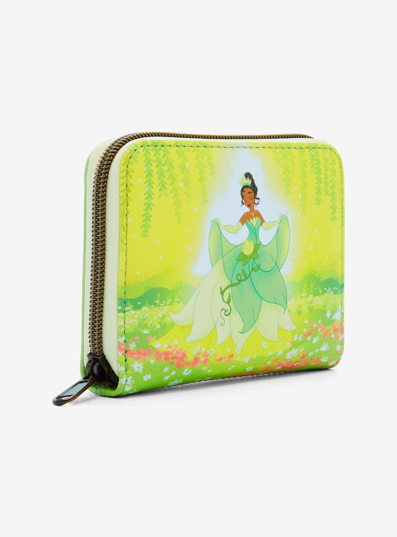 Loungefly Disney The Princess And The Frog Tiana Flower Mini Wallet, , alternate