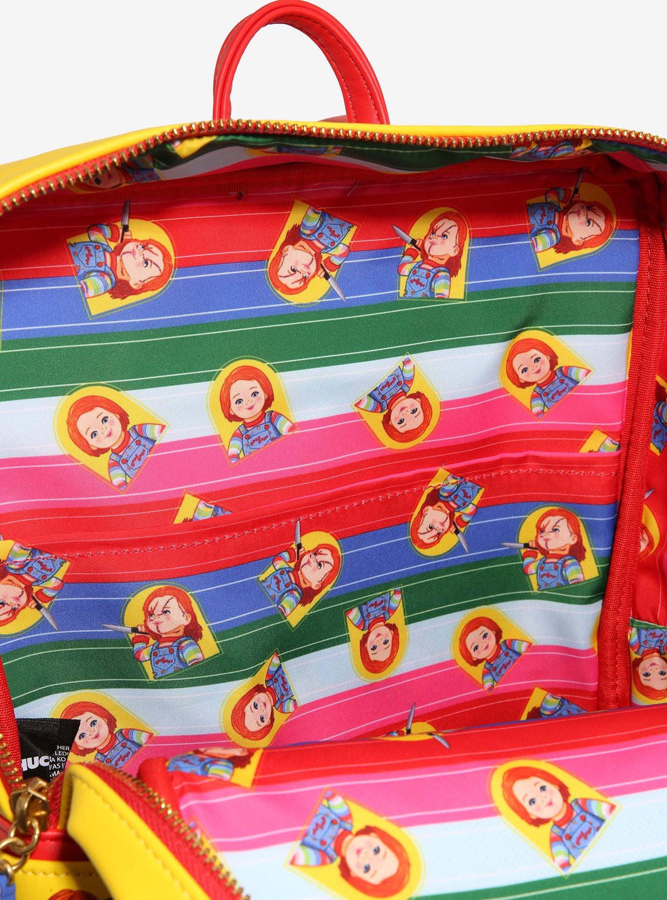 Loungefly Chucky Doll Box Mini Backpack, , alternate