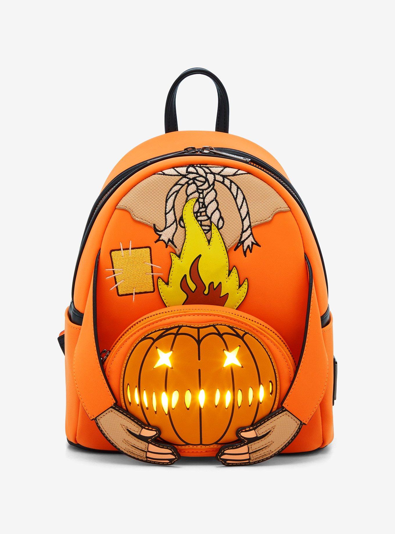 Loungefly Trick 'R Treat Pumpkin Light-Up Mini Backpack, , hi-res