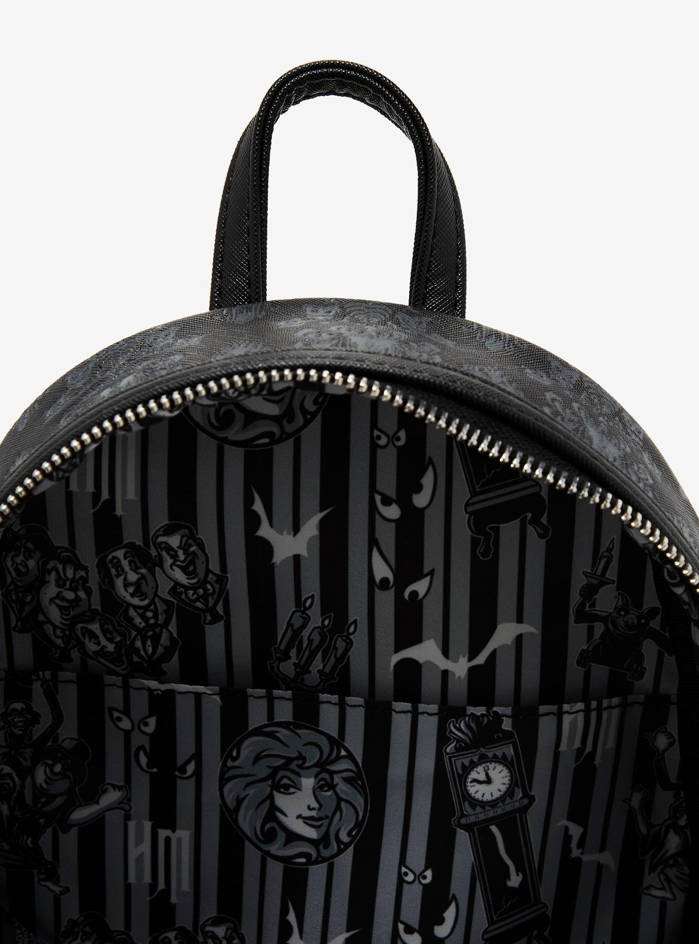 Disney The Haunted Mansion Gargoyle Glow-In-The-Dark Mini Backpack, , alternate