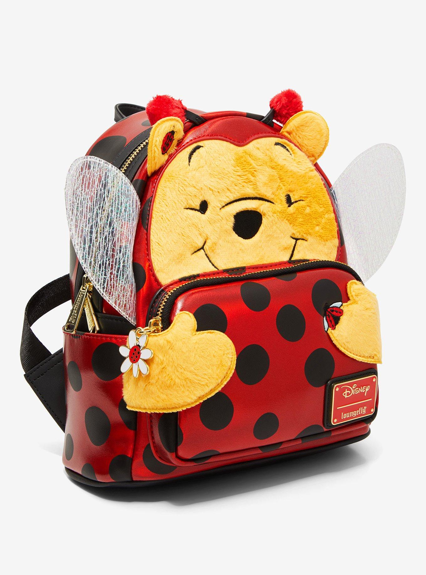 Disney Winnie The Pooh Lady Bug Figural Mini Backpack