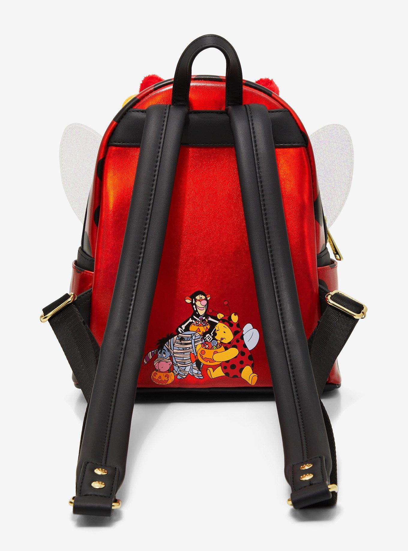 Disney Winnie The Pooh Lady Bug Figural Mini Backpack