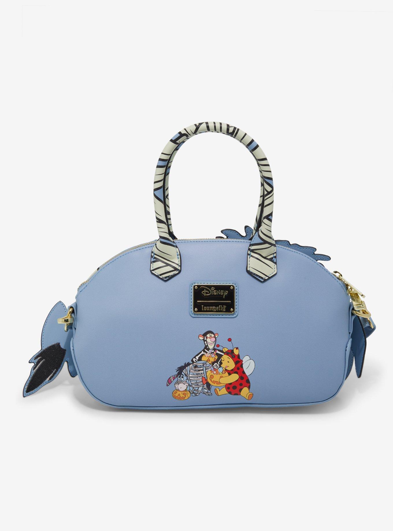 Loungefly Disney Winnie The Pooh Eeyore Mummy Glow-In-The-Dark Crossbody Bag