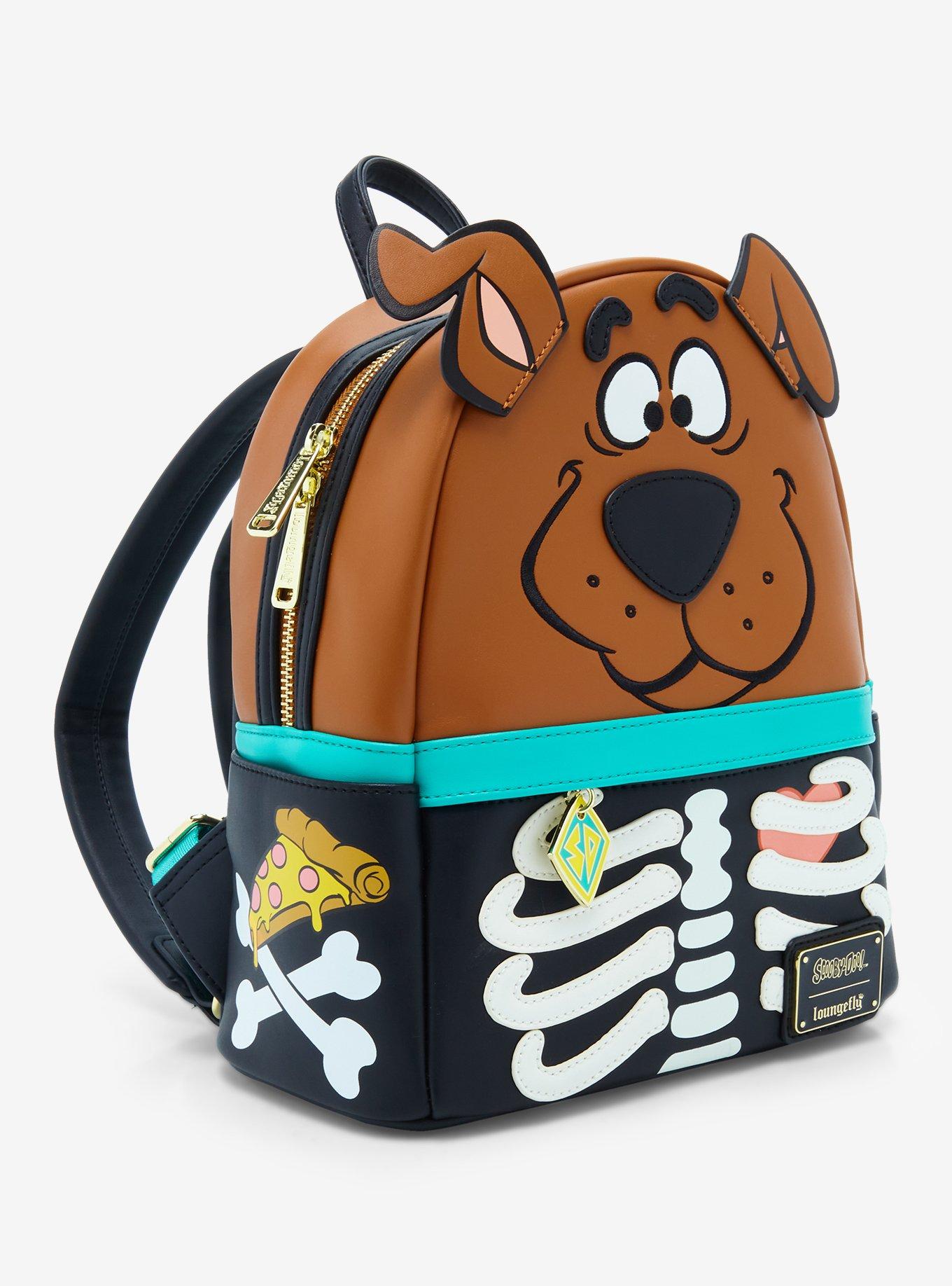 Scooby-Doo! Skeleton Glow-In-The-Dark Figural Mini Backpack