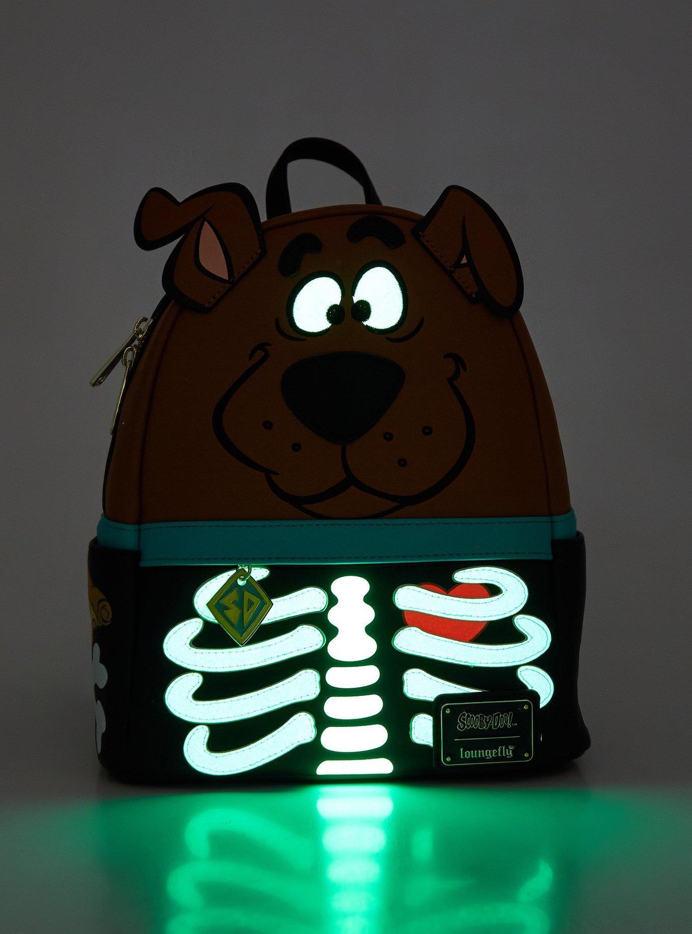 Scooby-Doo! Skeleton Glow-In-The-Dark Figural Mini Backpack, , alternate