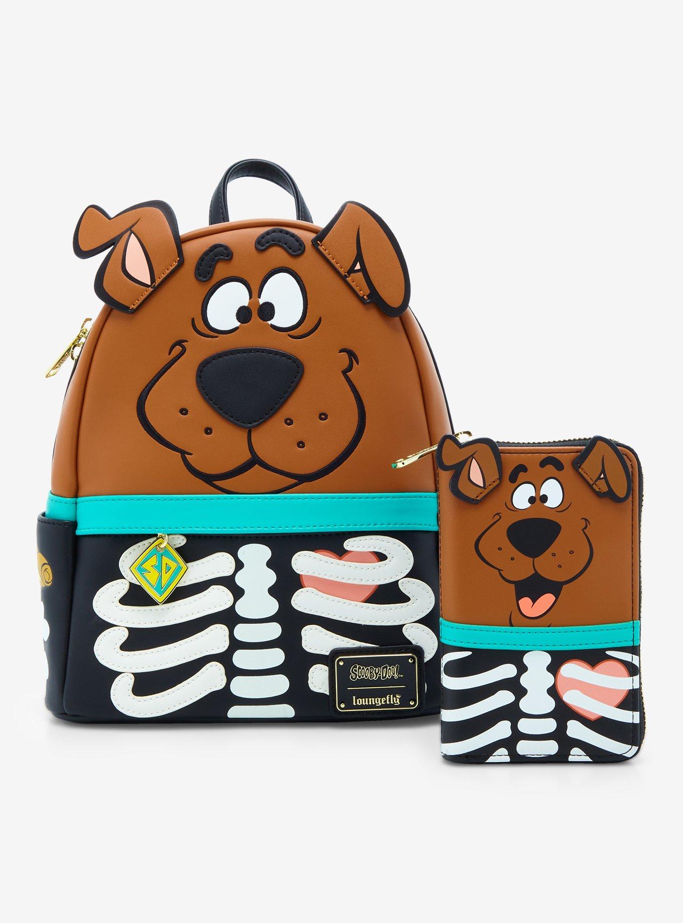 Scooby-Doo! Skeleton Glow-In-The-Dark Figural Mini Backpack, , alternate