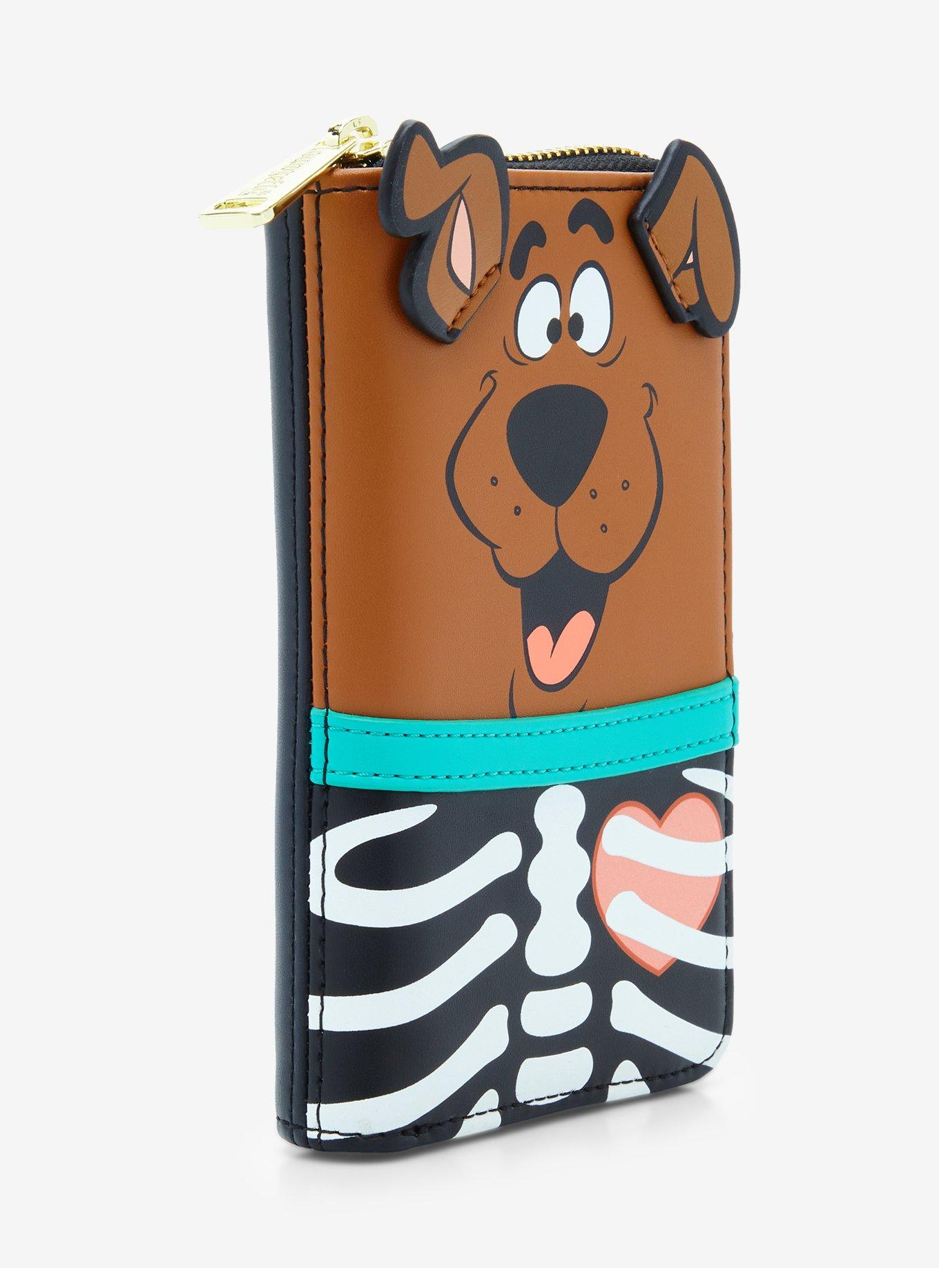 Scooby-Doo! Skeleton Glow-In-The-Dark Zipper Wallet