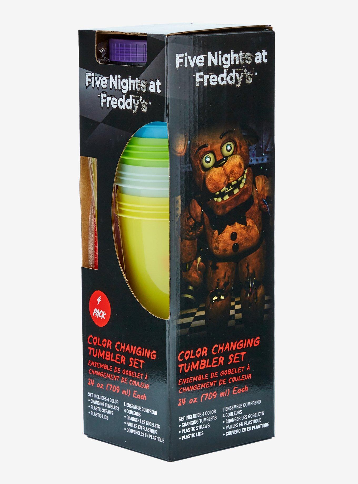 Five Nights At Freddy's Color-Changing Acrylic Travel Cup Set, , alternate