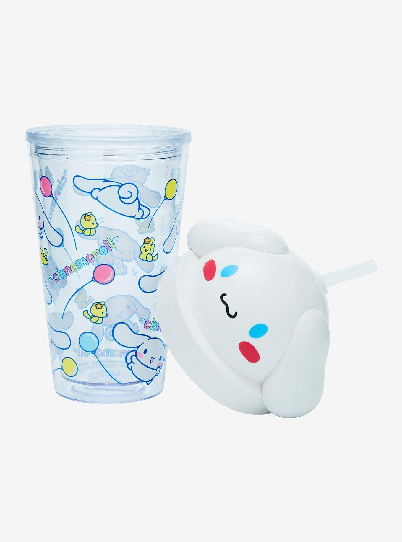 Cinnamoroll Figural Head Dome Acrylic Travel Cup, , hi-res