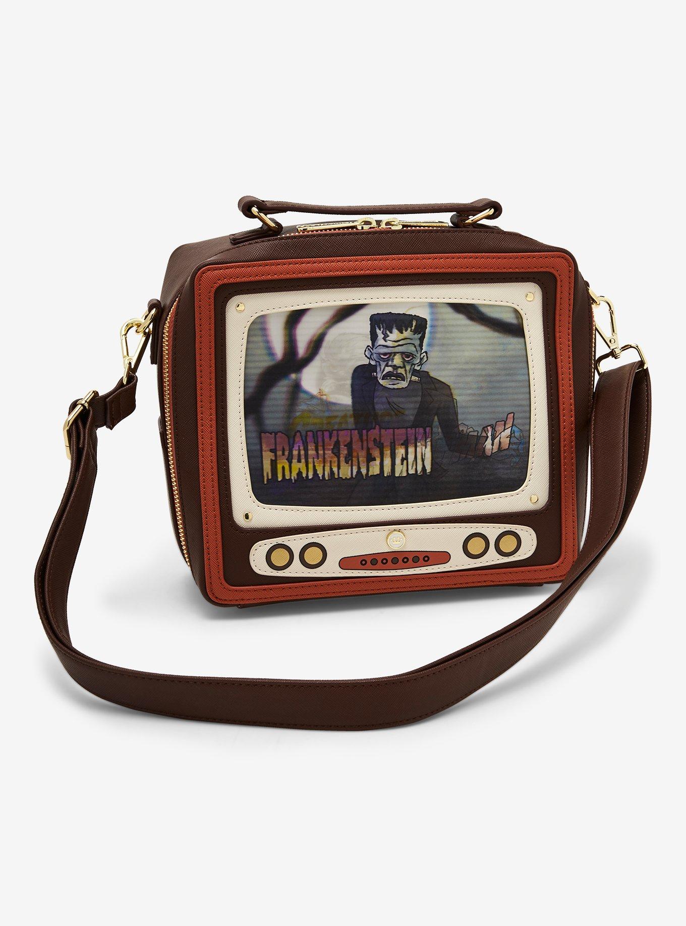 Loungefly Universal Monsters Retro Television Figural Crossbody Bag, , hi-res