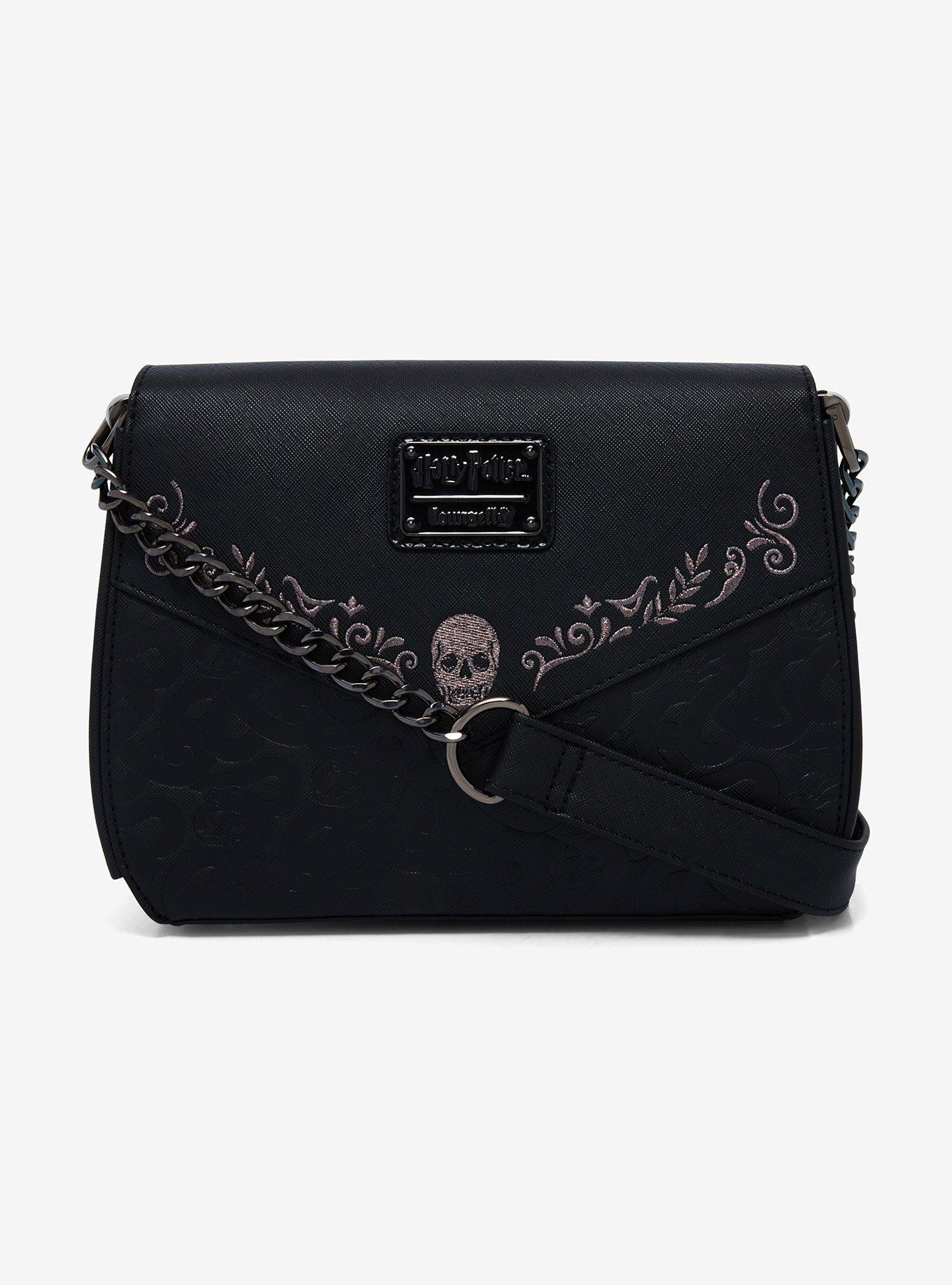 Loungefly Harry Potter Dark Mark Crossbody Bag, , alternate