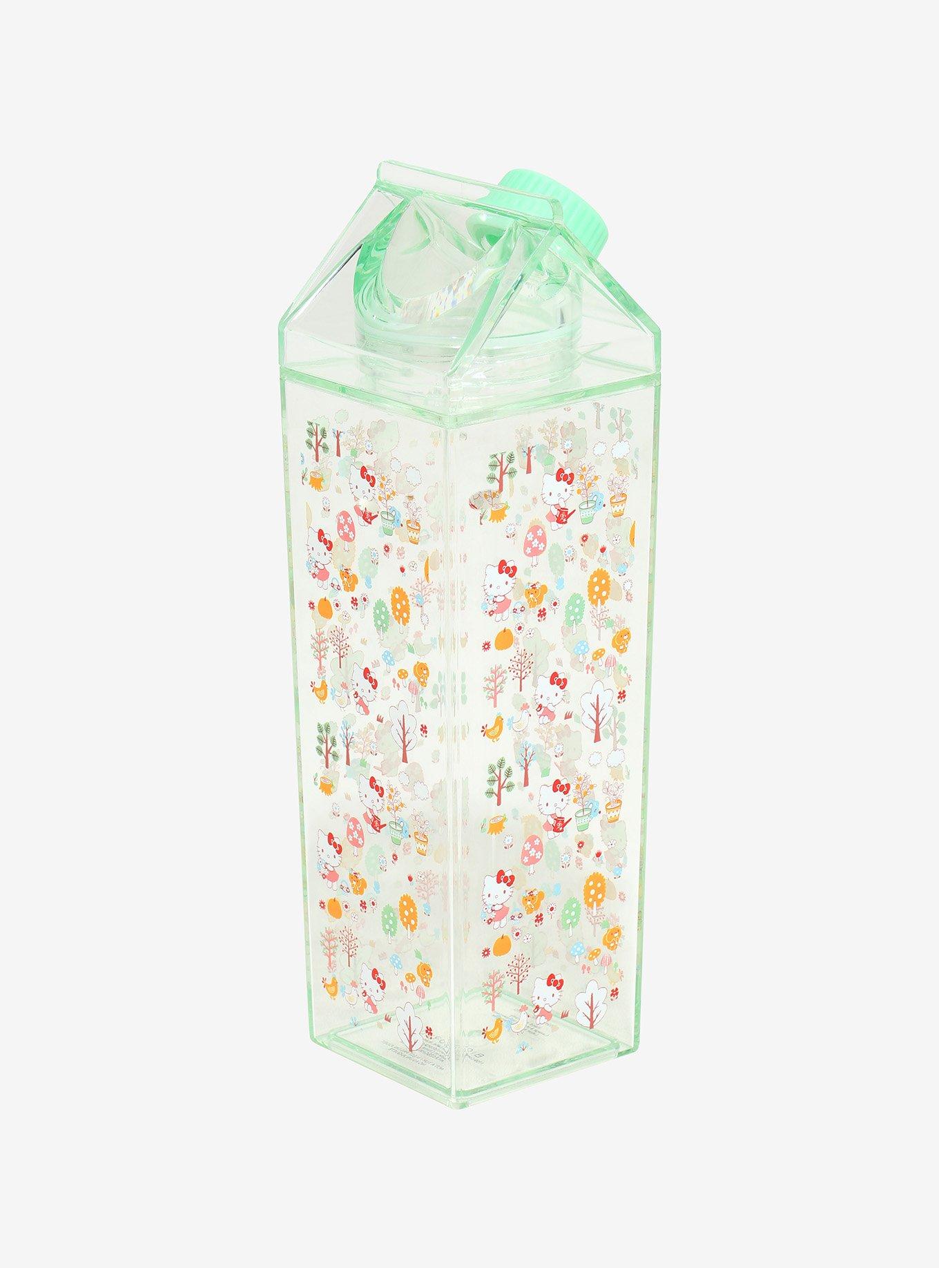 Hello Kitty Forest Milk Carton Water Bottle, , alternate