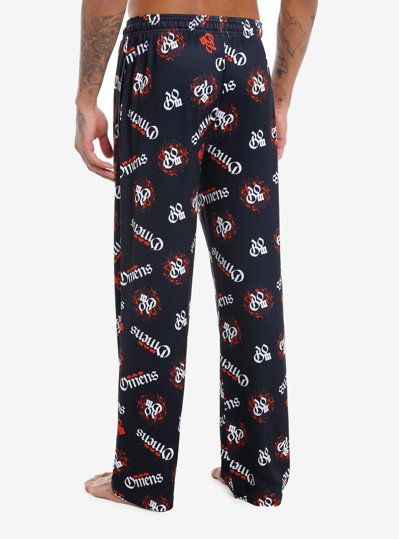 Bad Omens Logo Pajama Pants, , hi-res
