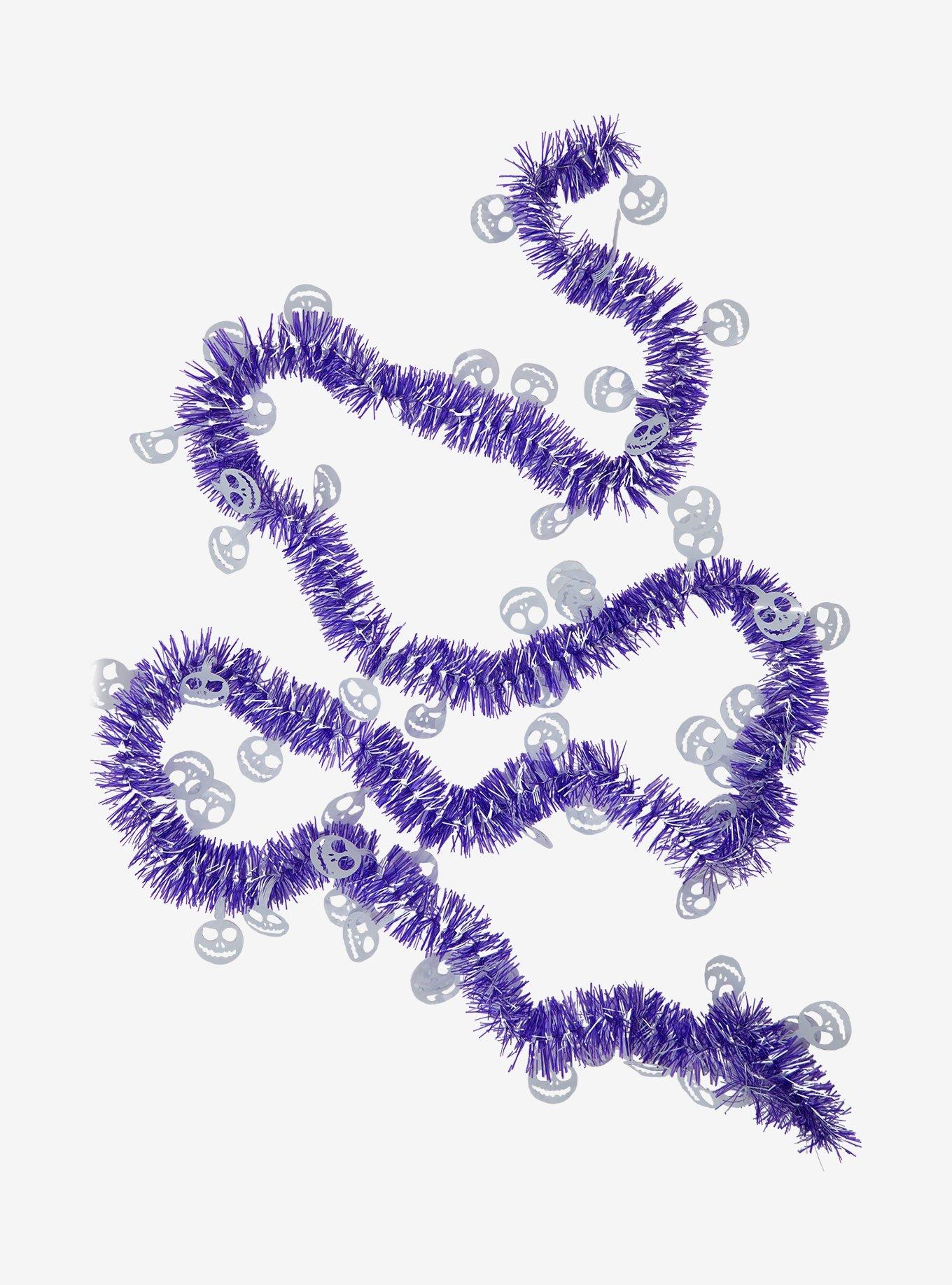 The Nightmare Before Christmas Jack Purple Tinsel Garland, , hi-res