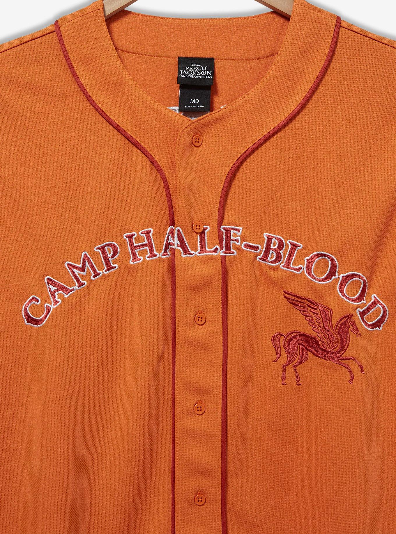 Percy Jackson and the Olympians Camp Half-Blood Baseball Jersey — BoxLunch Exclusive