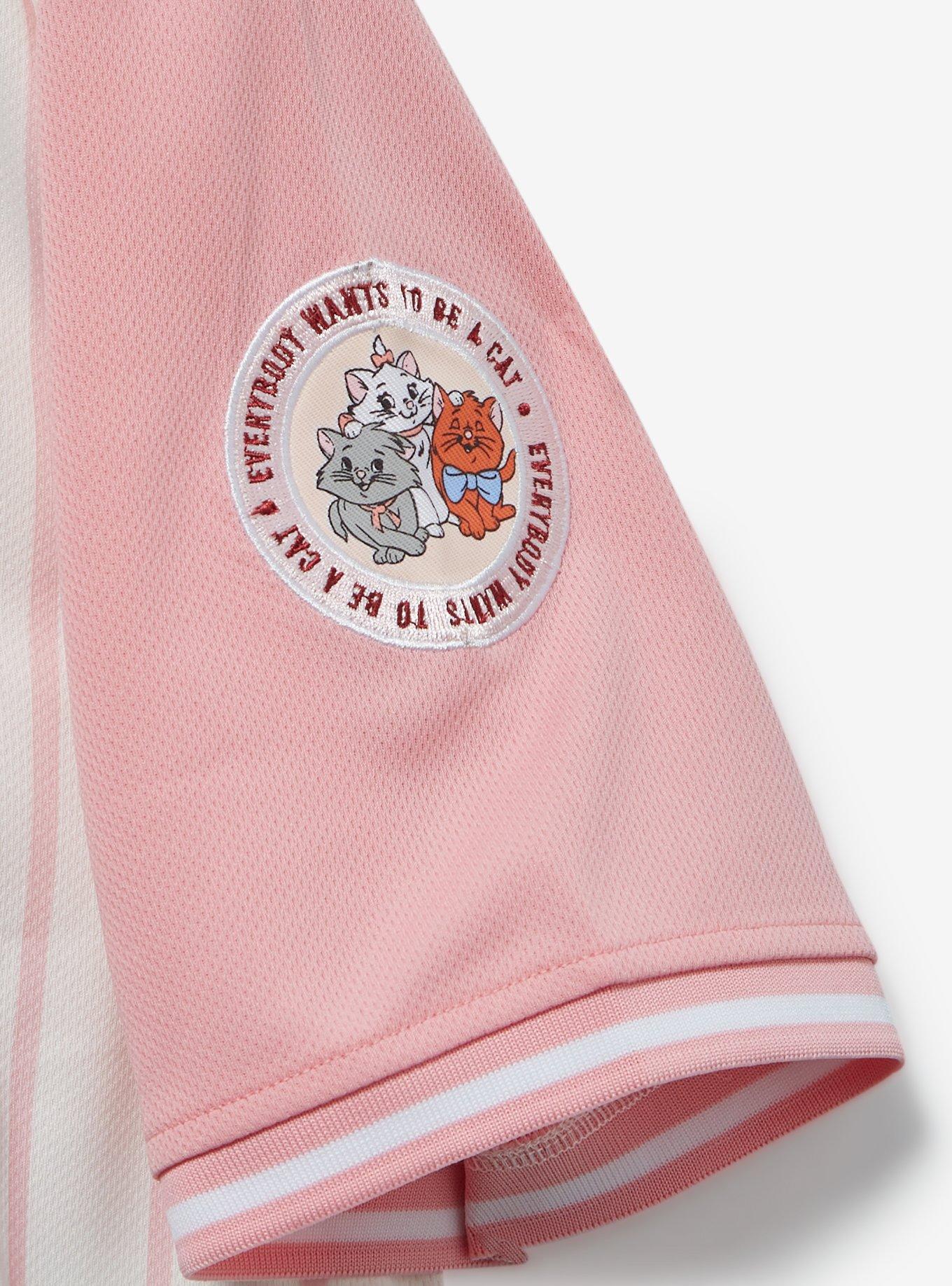 Disney The Aristocats Marie Baseball Jersey — BoxLunch Exclusive, PINK, alternate