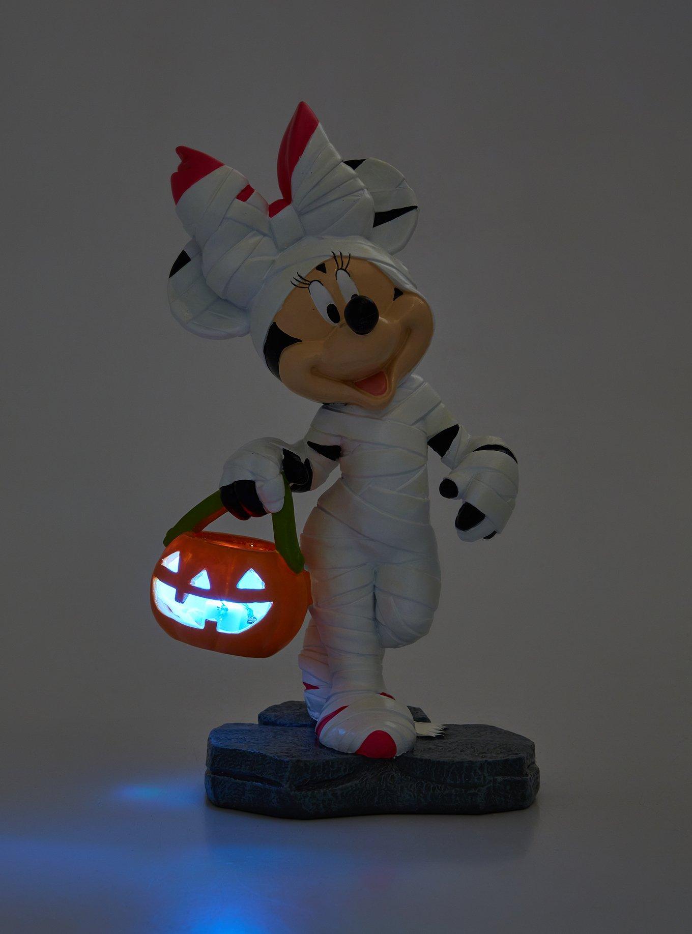 Disney Minnie Mouse Mummy Light-Up Garden Statue