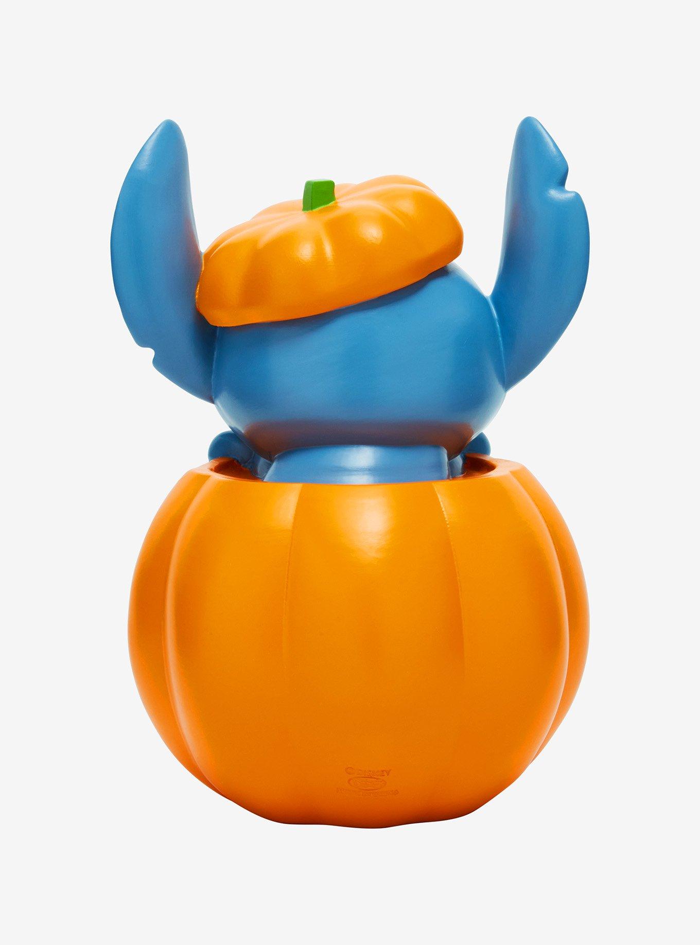 Disney Lilo & Stitch Pumpkin Stitch Light-Up Garden Statue, , alternate