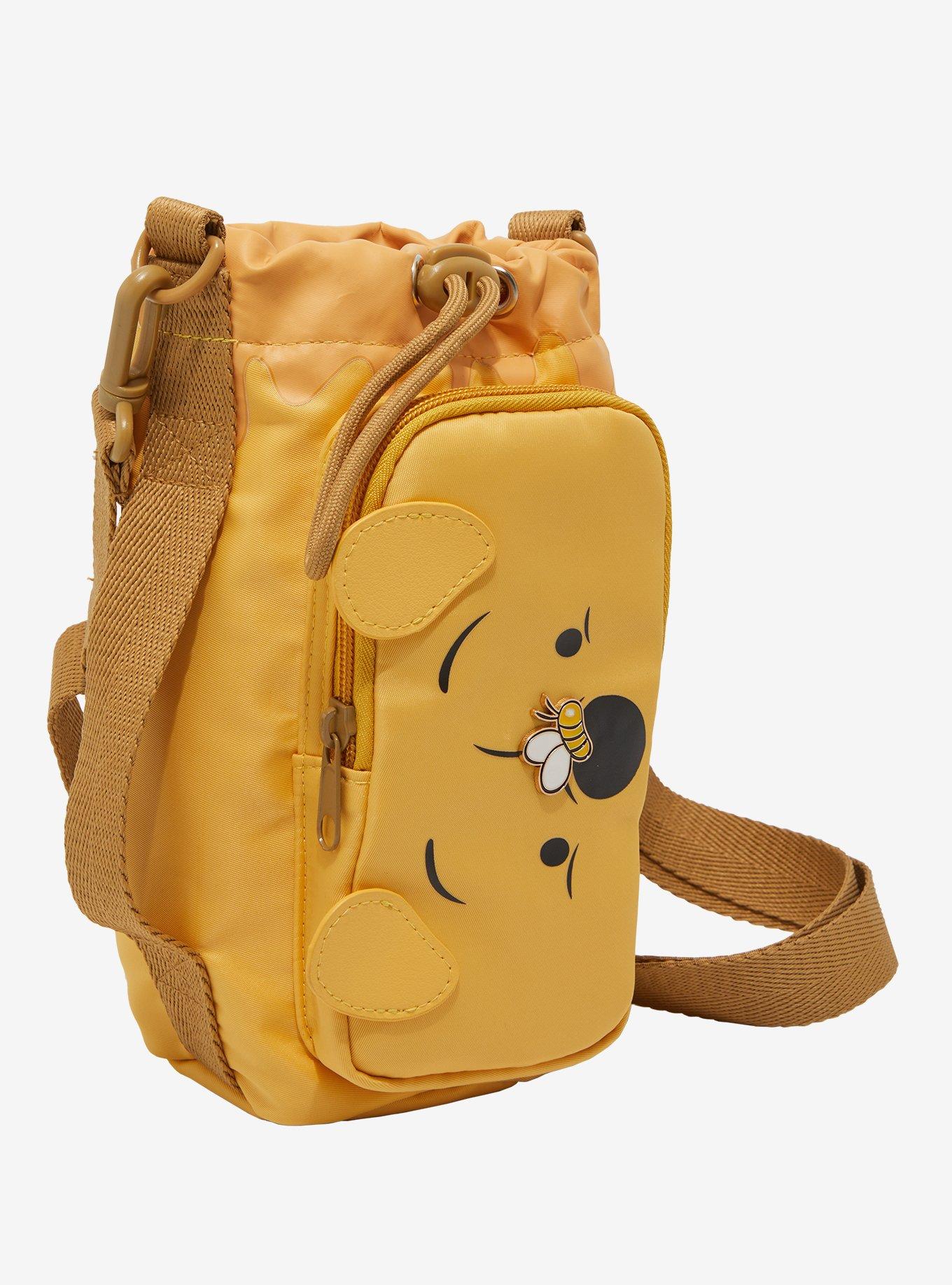 Disney Winnie The Pooh Face Water Bottle Sling, , hi-res