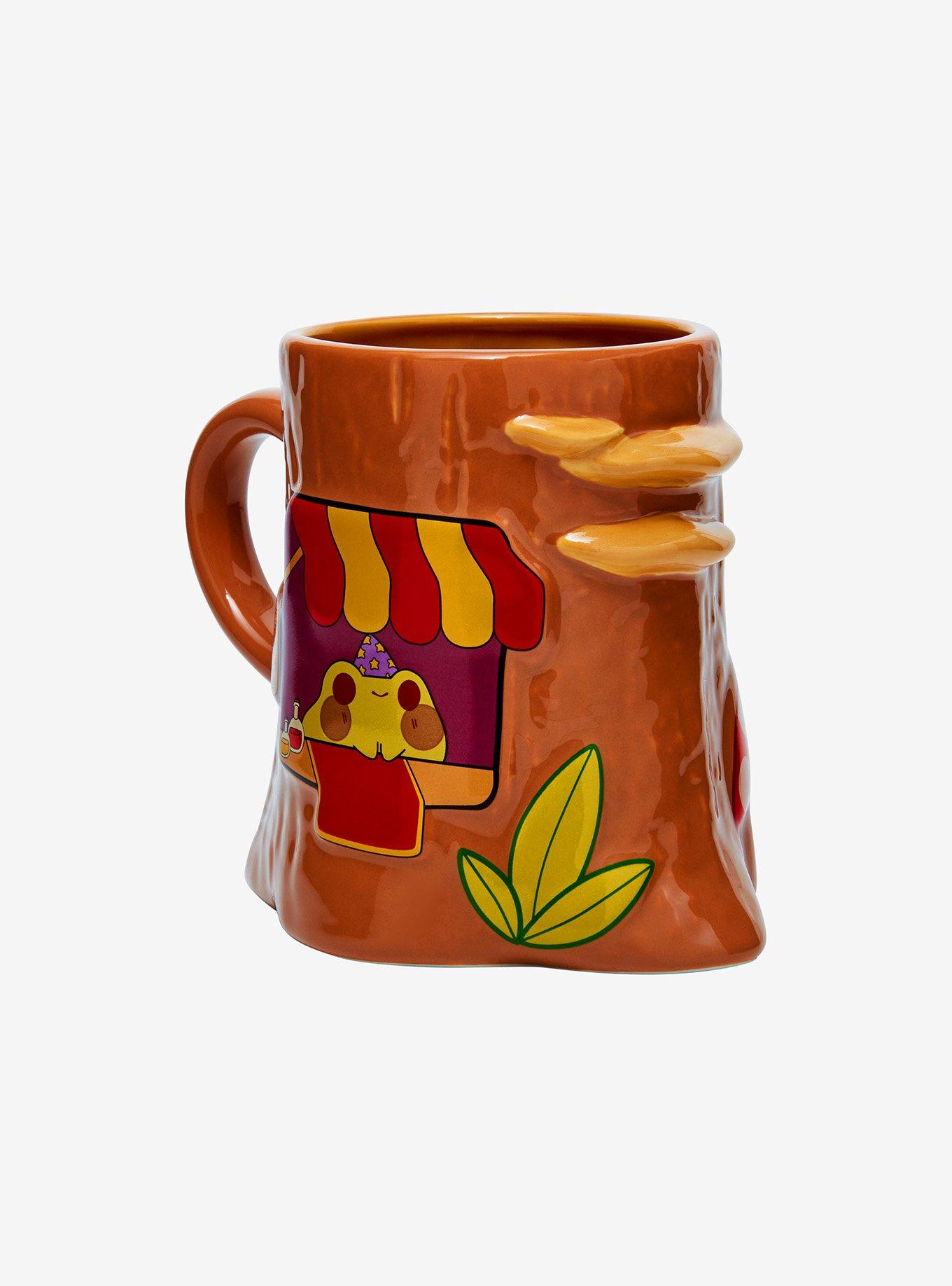 Frog Stump Figural Mug By Rhinlin, , alternate