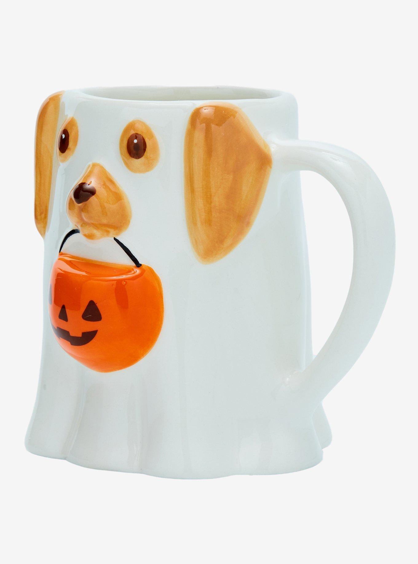 Dog Ghost Costume Figural Mug, , alternate