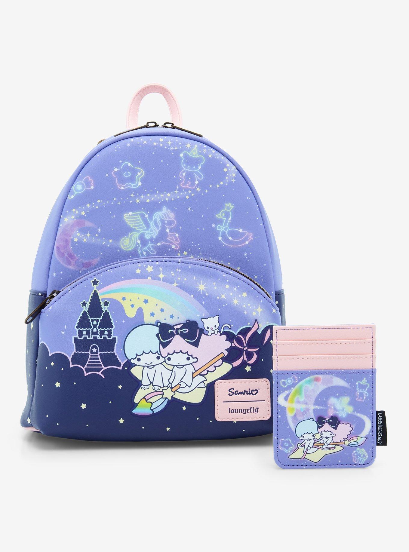 Loungefly Little Twin Stars Sky Ride Mini Backpack Hot Topic Exclusive, , alternate