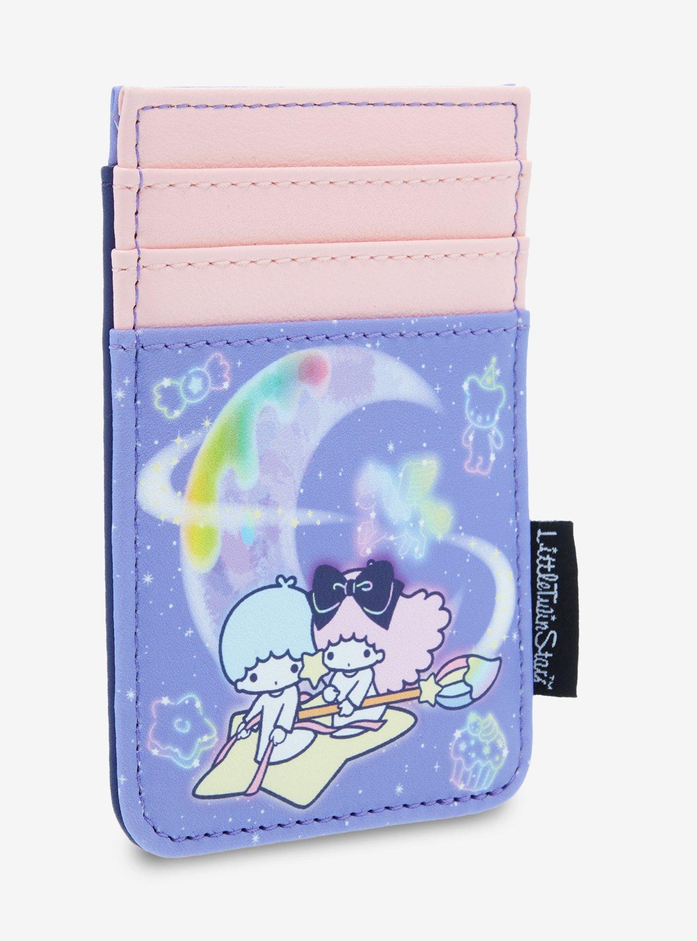 Loungefly Little Twin Stars Sky Ride Cardholder Hot Topic Exclusive