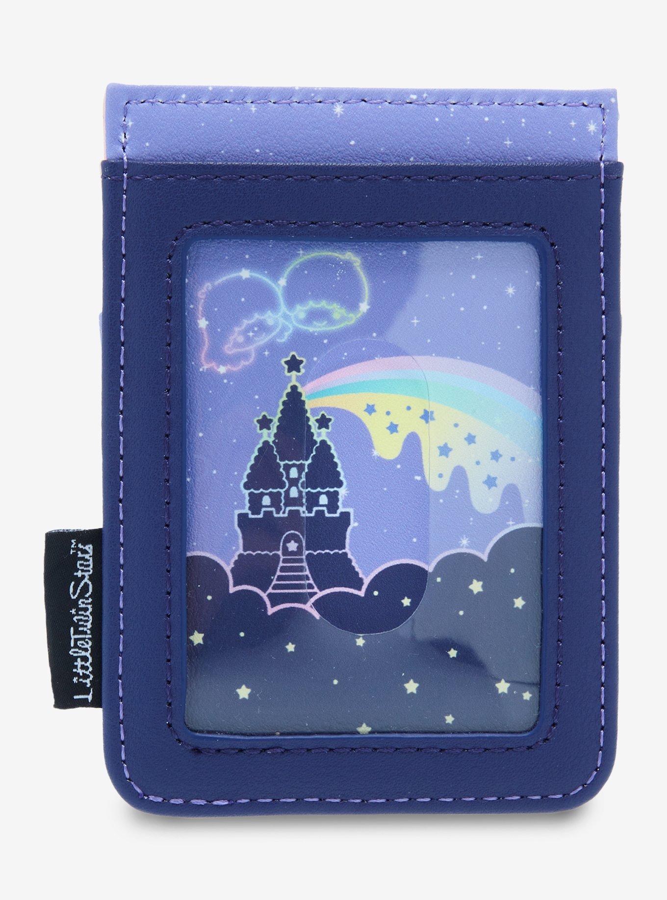 Loungefly Little Twin Stars Sky Ride Cardholder Hot Topic Exclusive