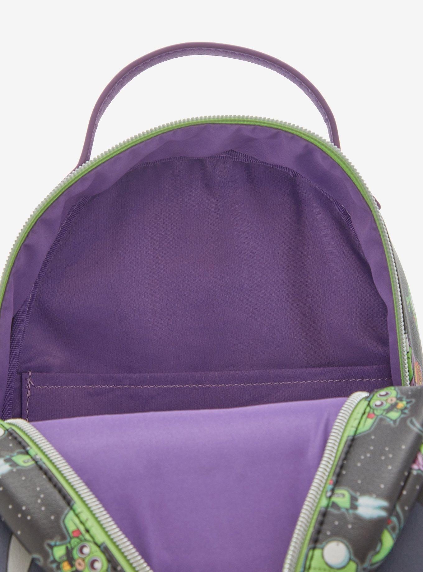 Loungefly Invader Zim GIR Collage T.V. Mini Backpack, , alternate