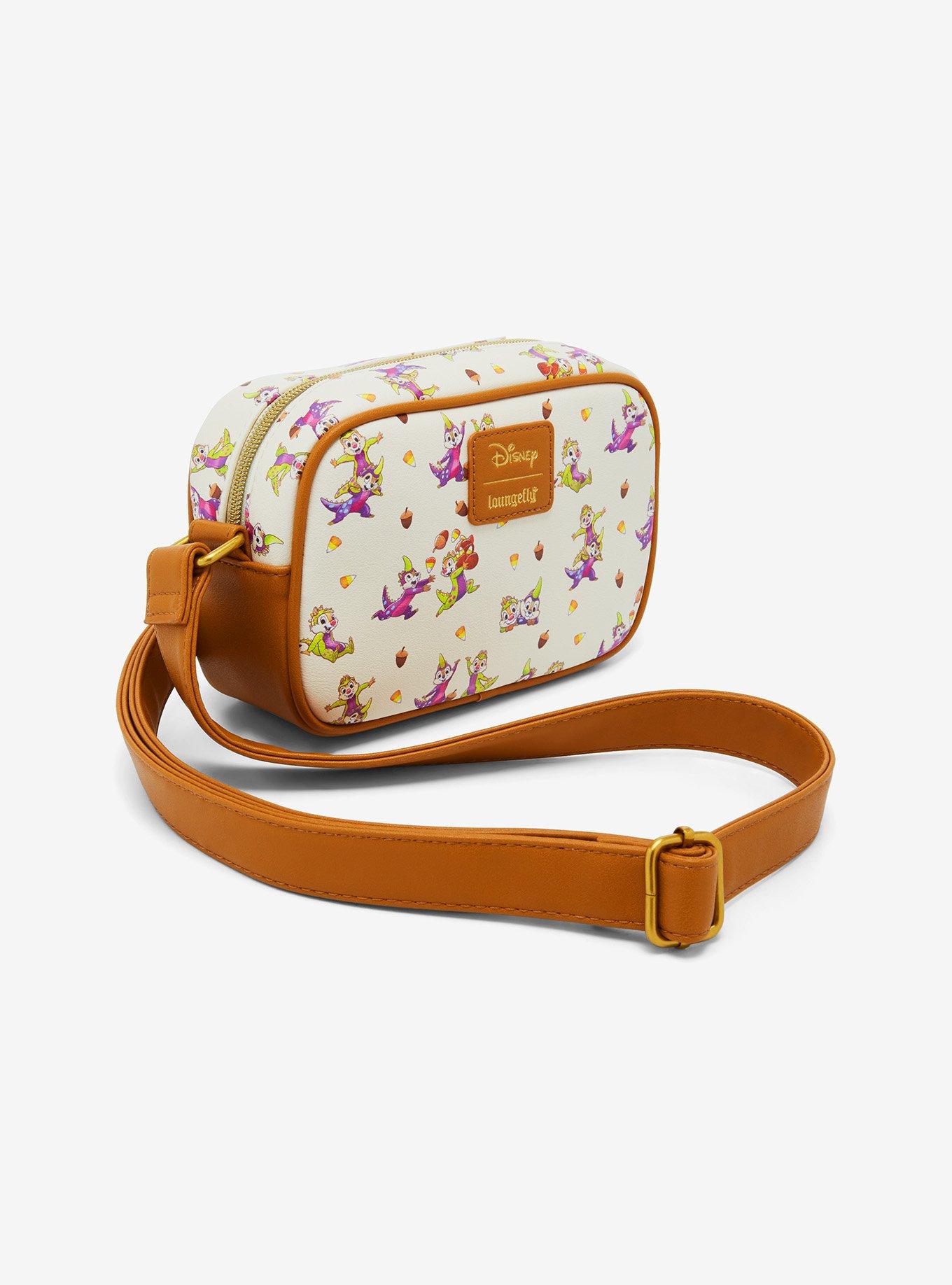 Loungefly Disney Chip 'N' Dale Monsters Camera Crossbody Bag