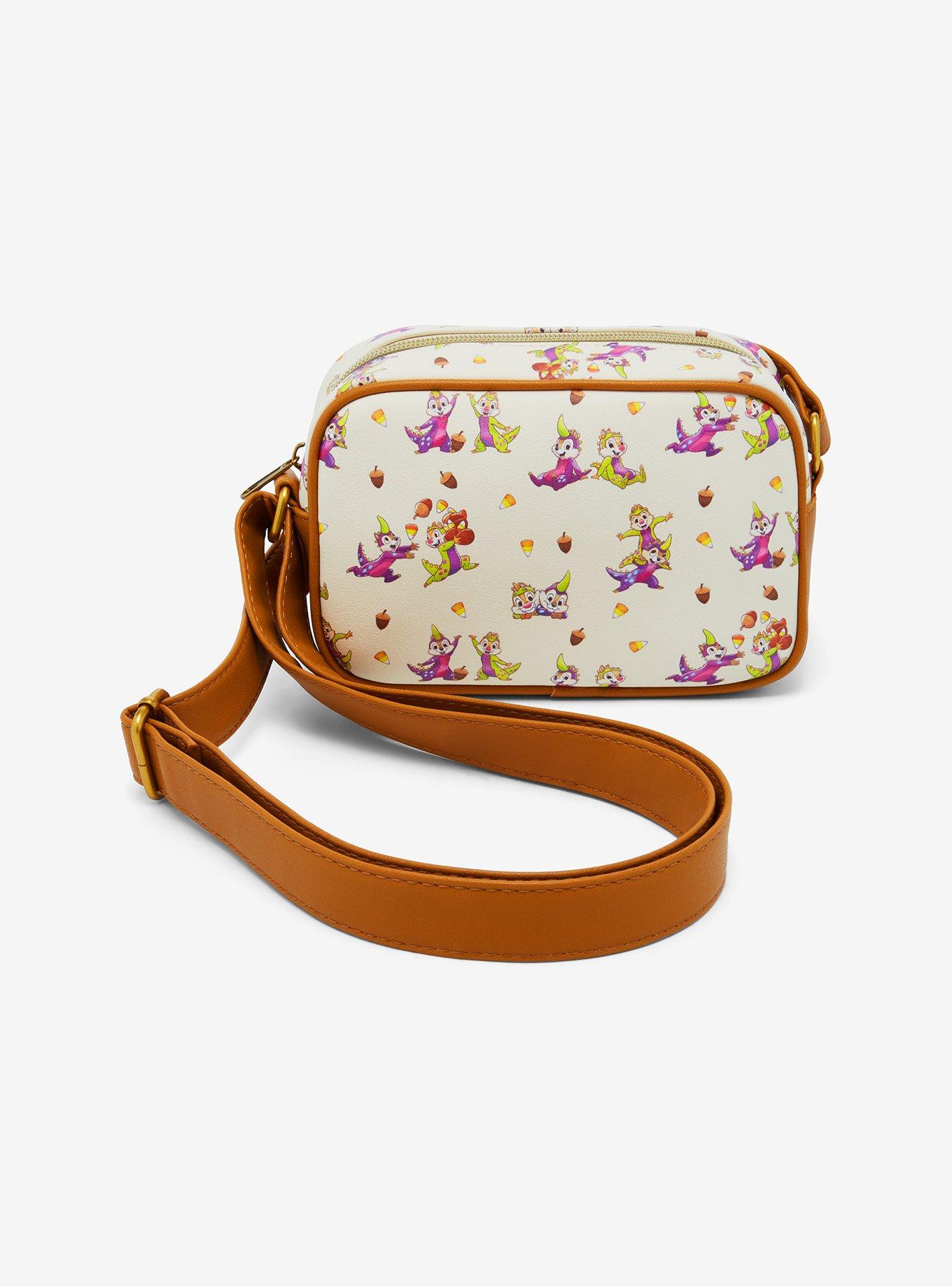 Loungefly Disney Chip 'N' Dale Monsters Camera Crossbody Bag, , alternate