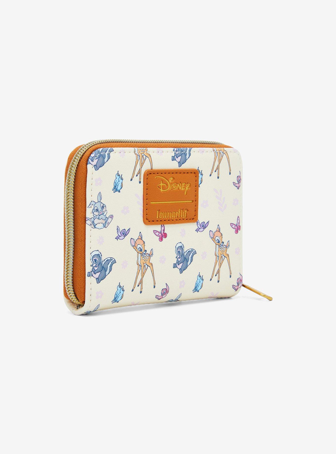 Loungefly Disney Bambi & Friends Mini Zipper Wallet, , alternate