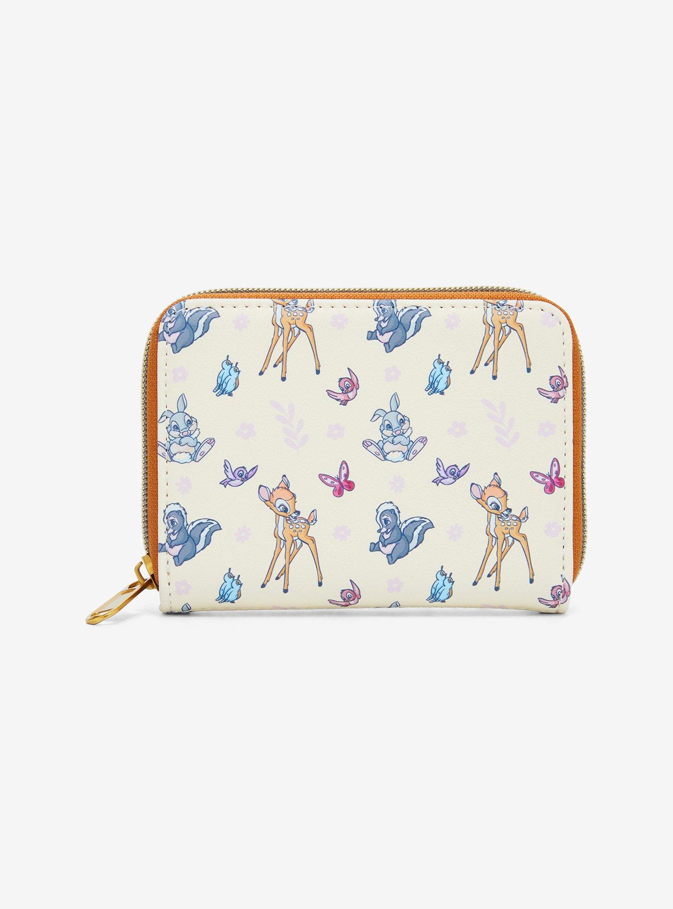 Loungefly Disney Bambi & Friends Mini Zipper Wallet, , alternate