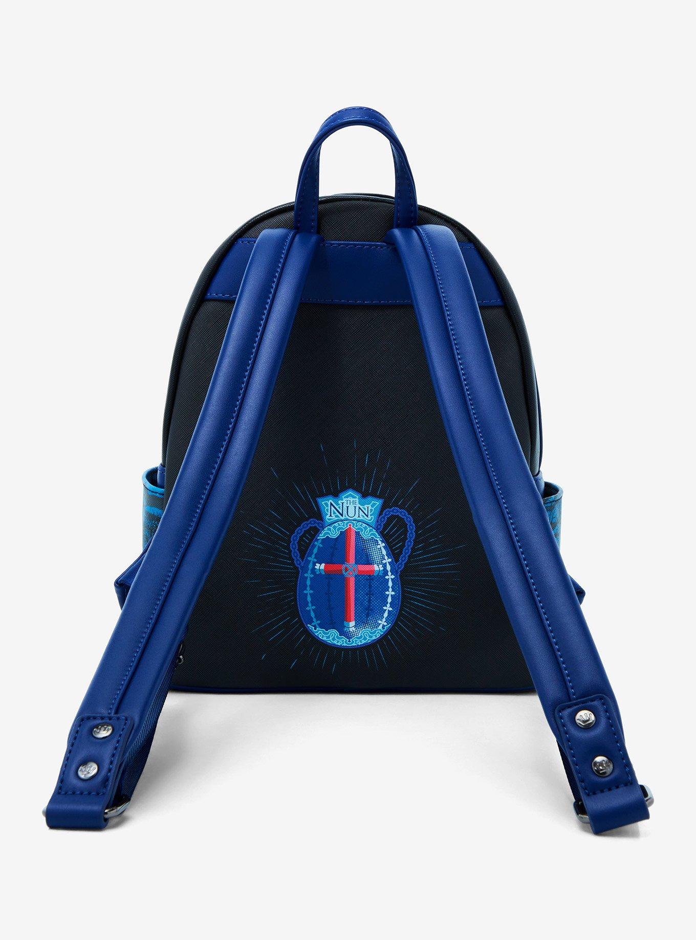 Loungefly The Nun Glowing Eyes Mini Backpack, , alternate