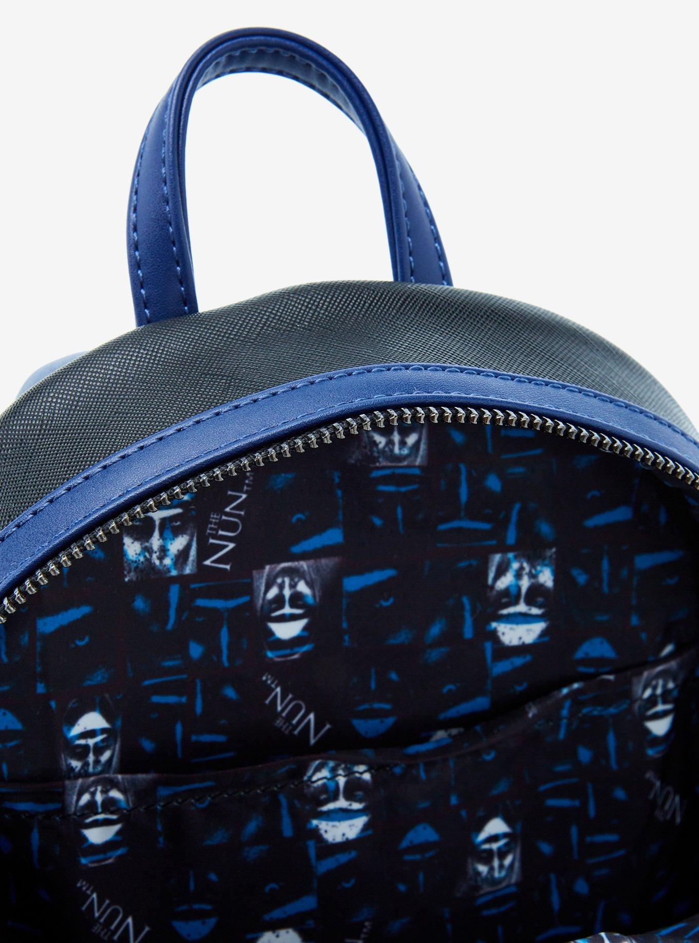 Loungefly The Nun Glowing Eyes Mini Backpack, , alternate
