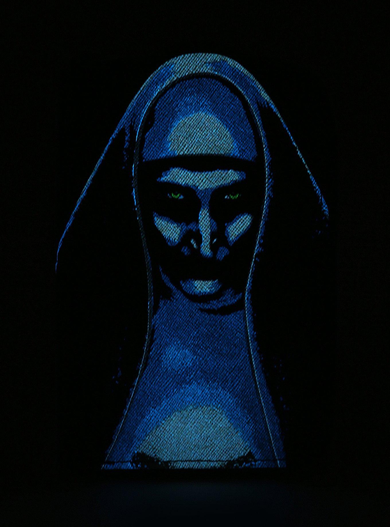 Loungefly The Nun Glow-In-The-Dark Zipper Wallet, , alternate