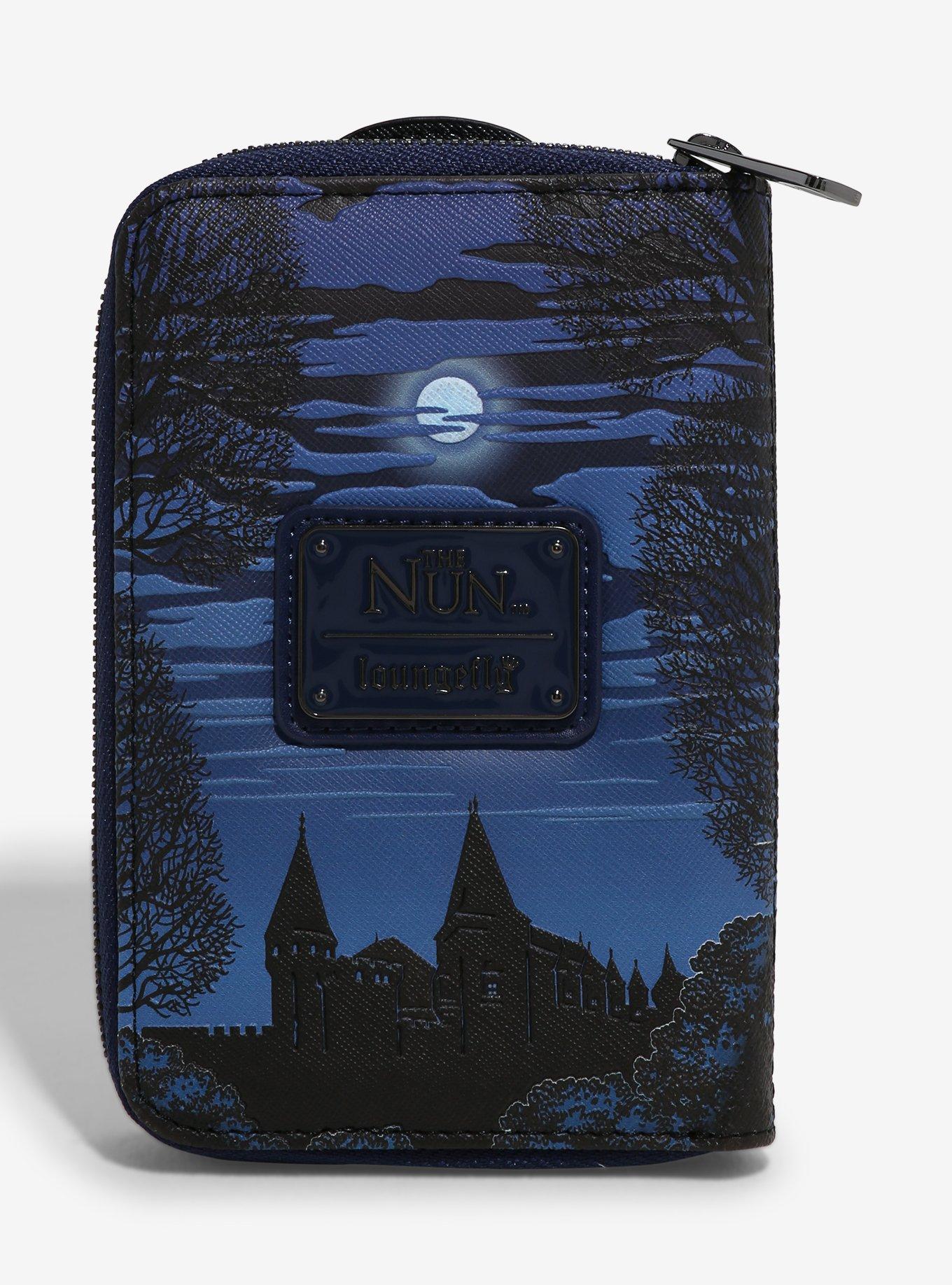Loungefly The Nun Glow-In-The-Dark Zipper Wallet, , alternate