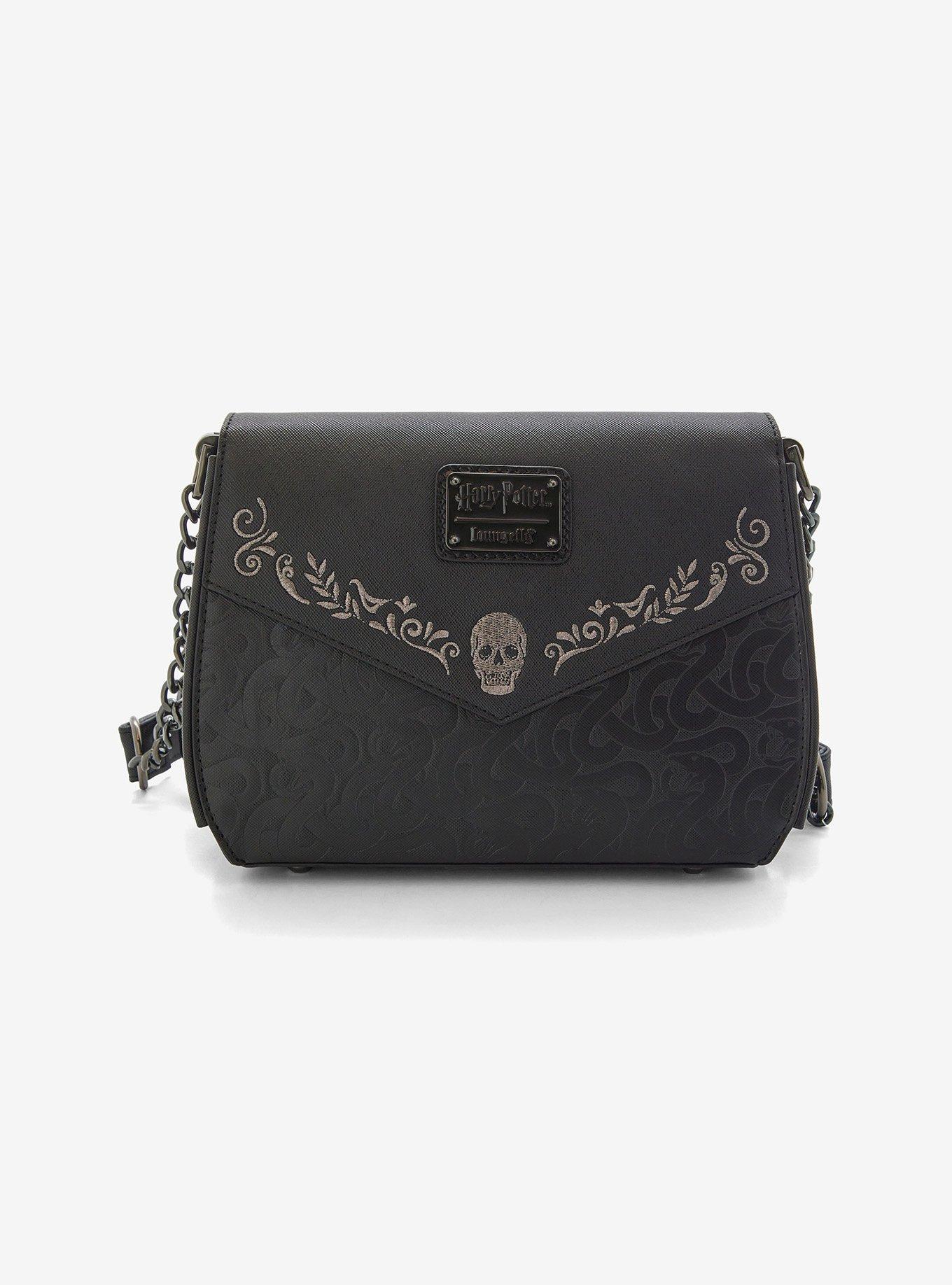 Harry Potter Dark Mark Embroidered Crossbody Bag, , alternate