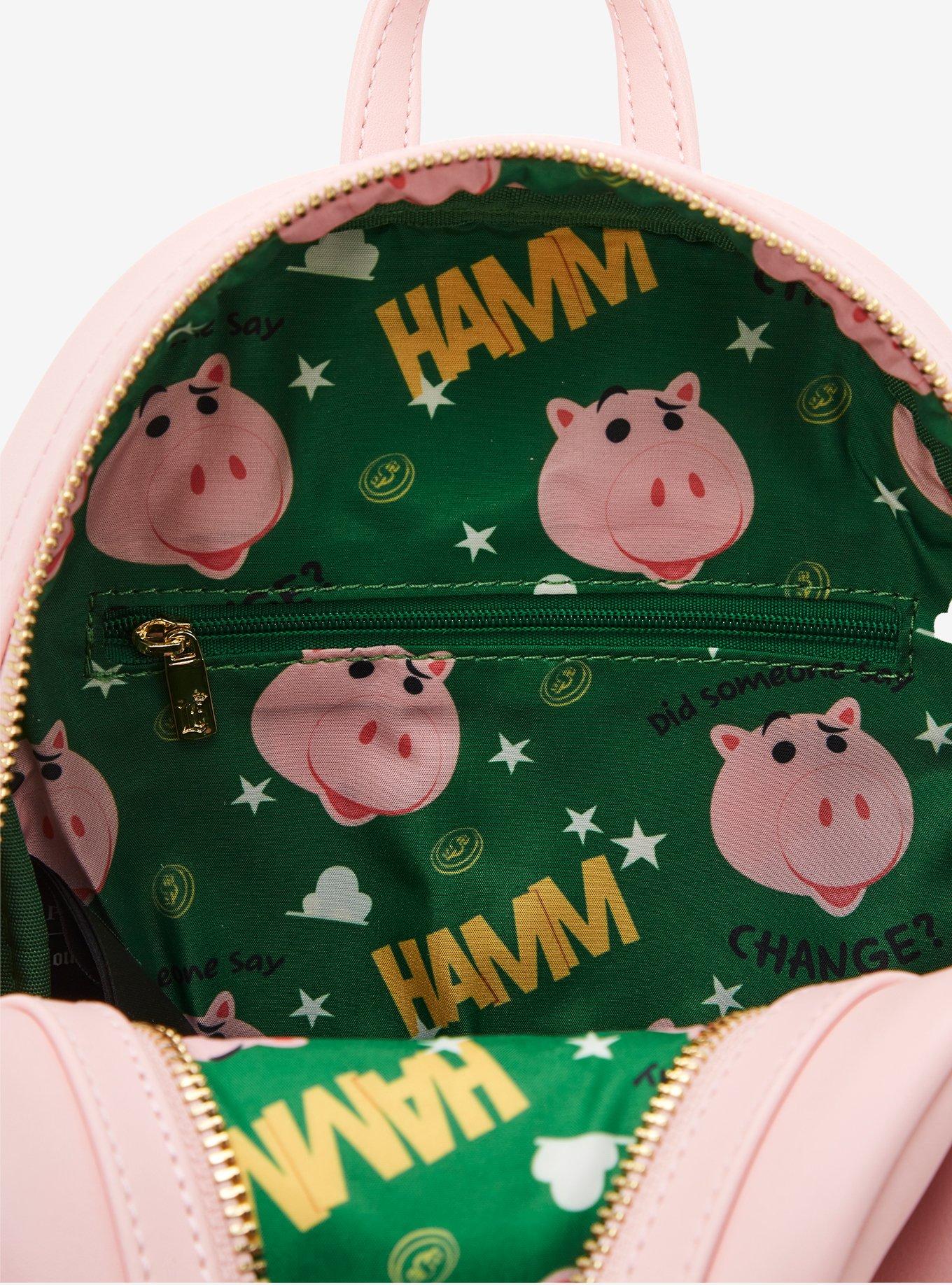 Loungefly Disney Pixar Toy Story Hamm Figural Mini Backpack, , alternate