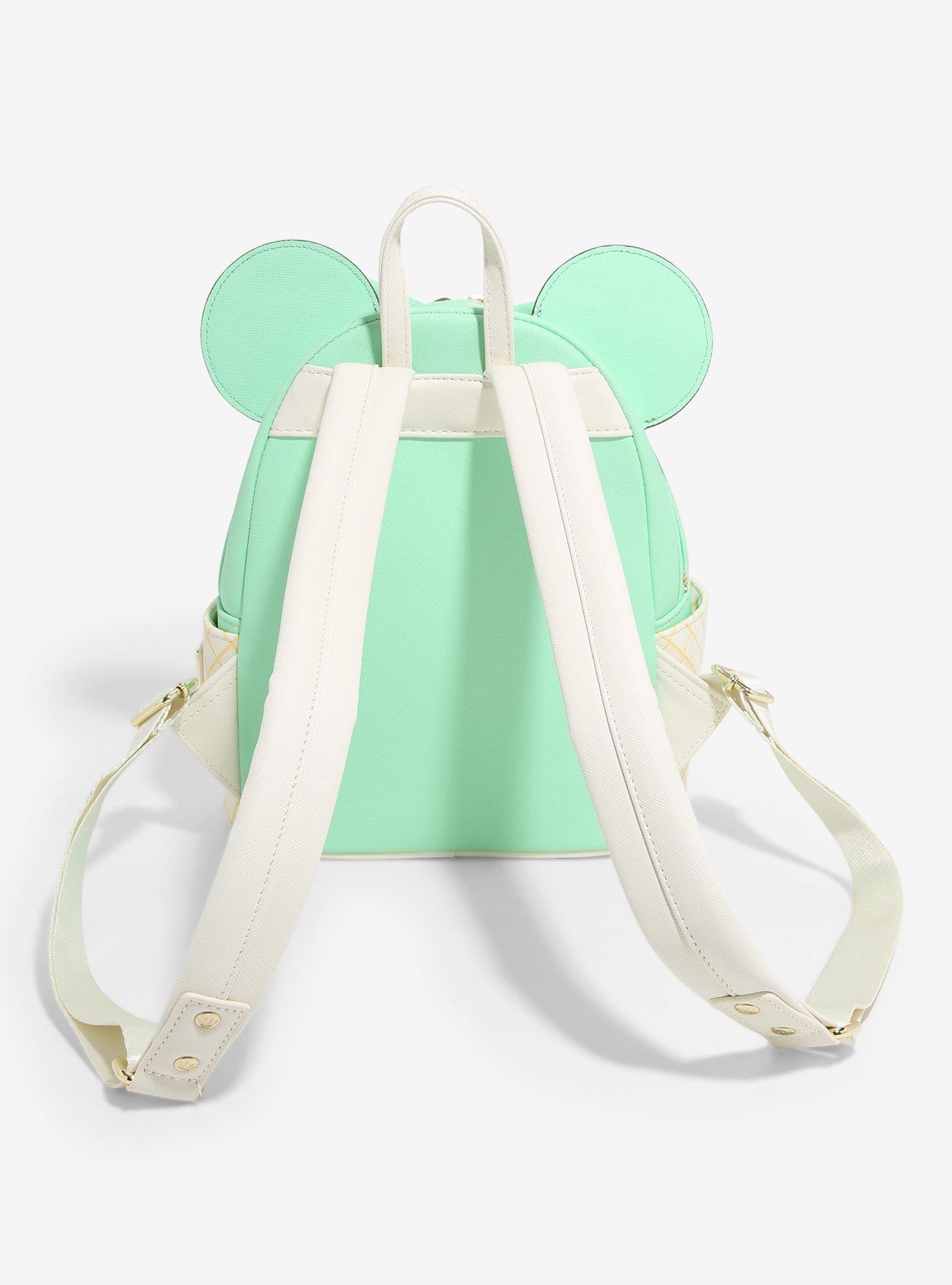 Loungefly Disney Minnie Mouse Mint Chocolate Sundae Mini Backpack, , alternate