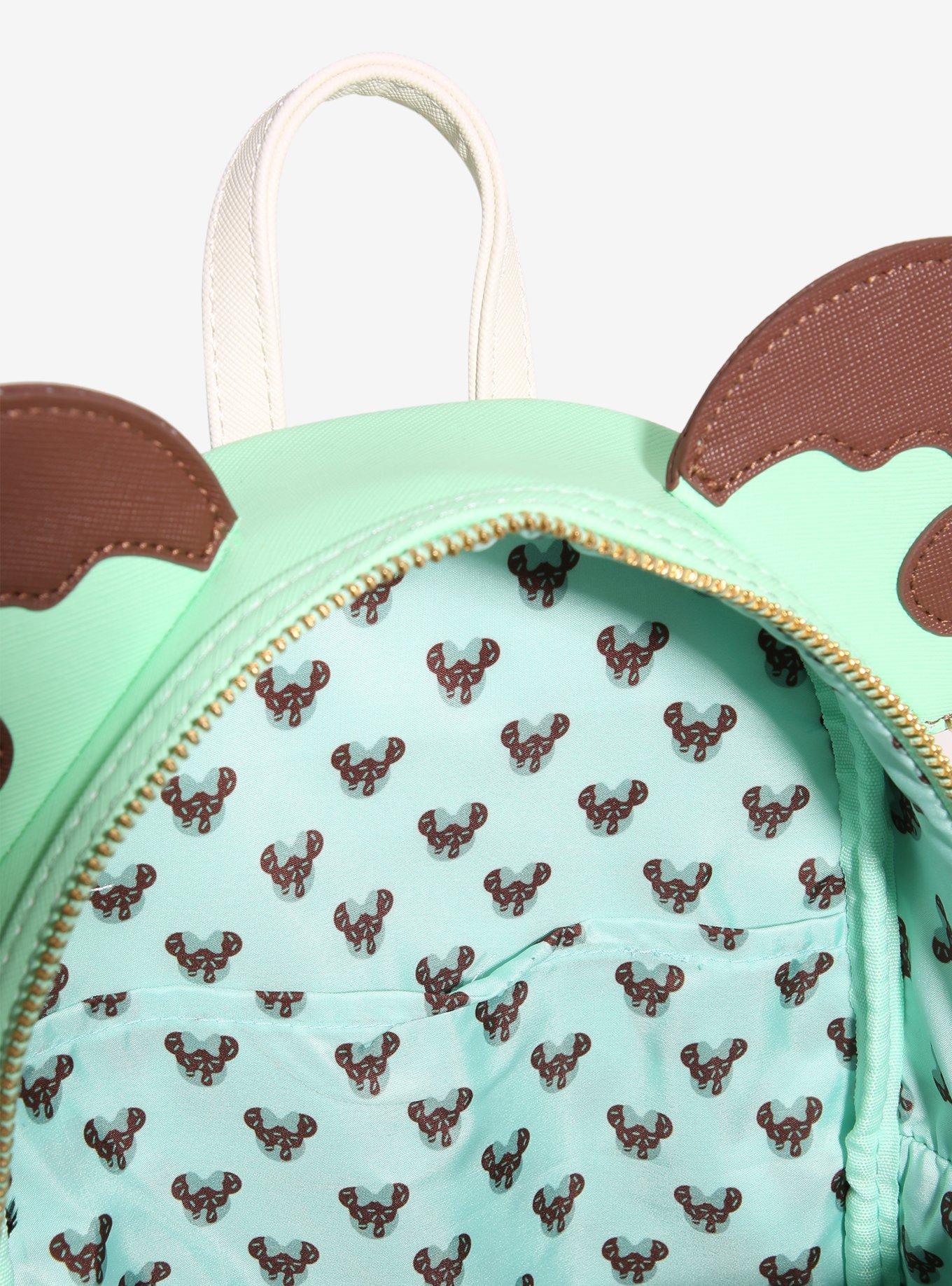 Loungefly Disney Minnie Mouse Mint Chocolate Sundae Mini Backpack, , alternate