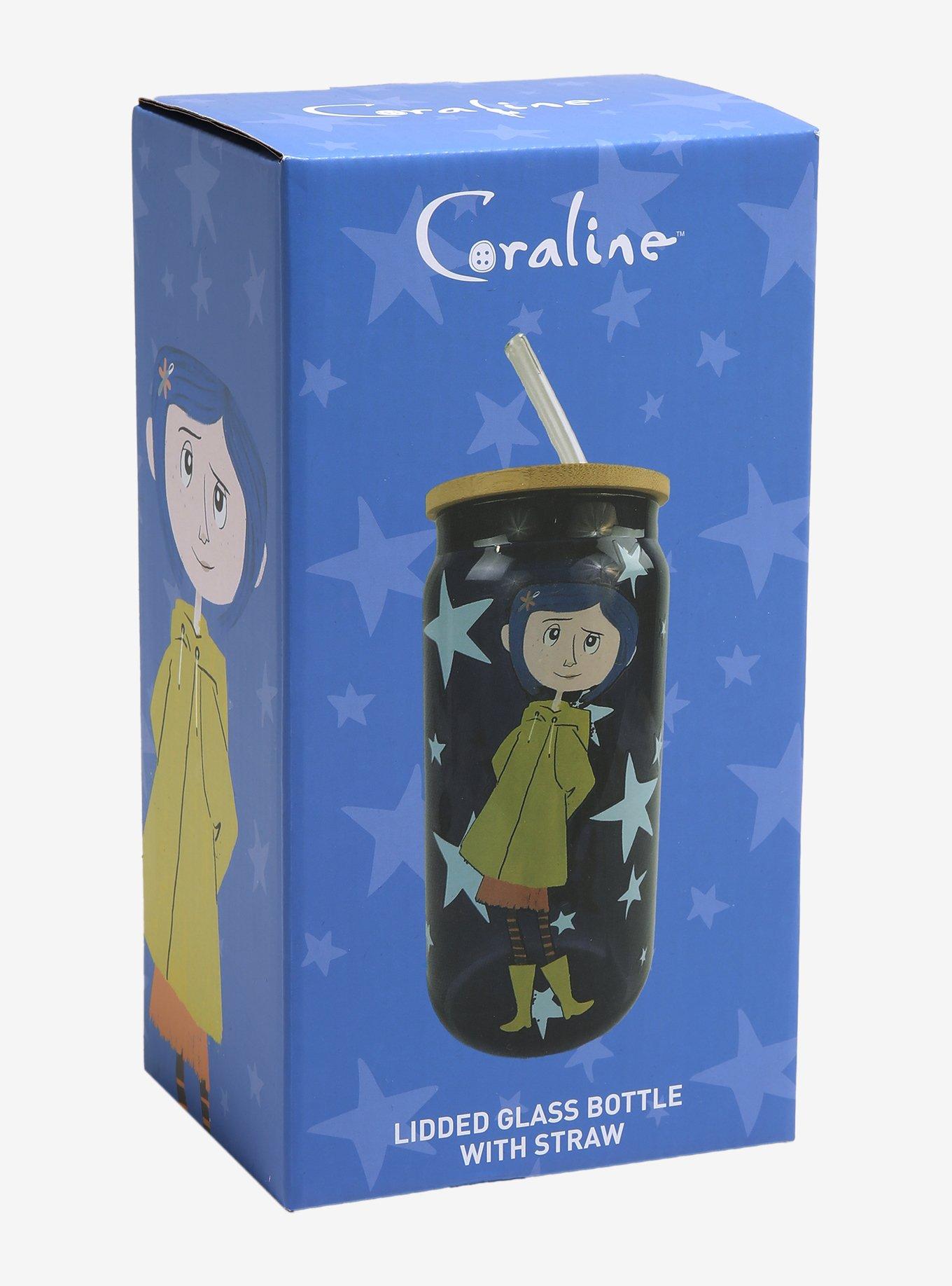 Coraline Stars Blue Glass Cup, , alternate