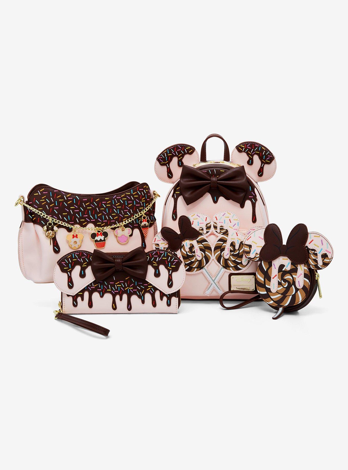 Loungefly Disney Minnie Mouse Chocolate Sprinkles Crossbody Bag - BoxLunch Exclusive