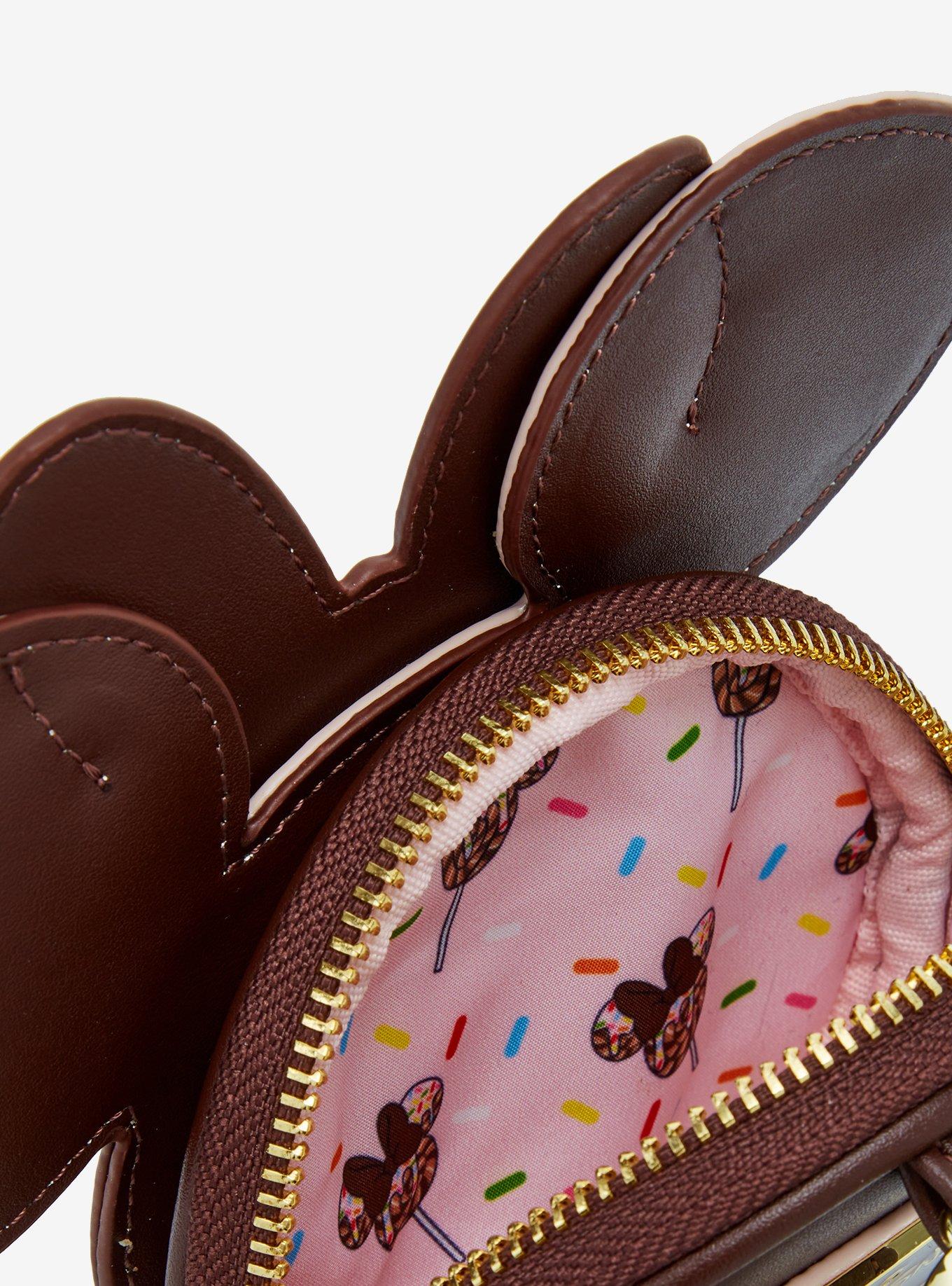 Loungefly Disney Minnie Mouse Chocolate Sprinkle Lollipop Coin Purse - BoxLunch Exclusive
