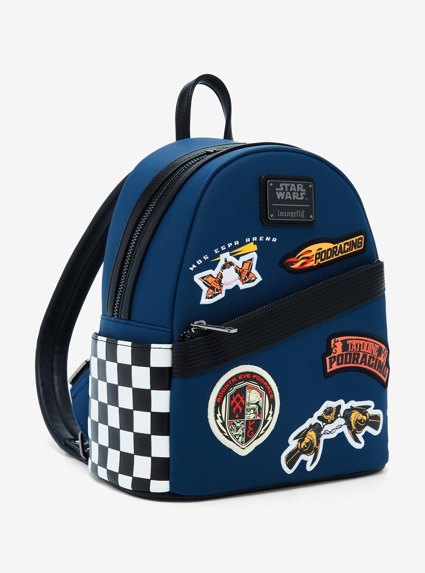 Loungefly Star Wars Podracing Patches Mini Backpack - BoxLunch Exclusive, , alternate